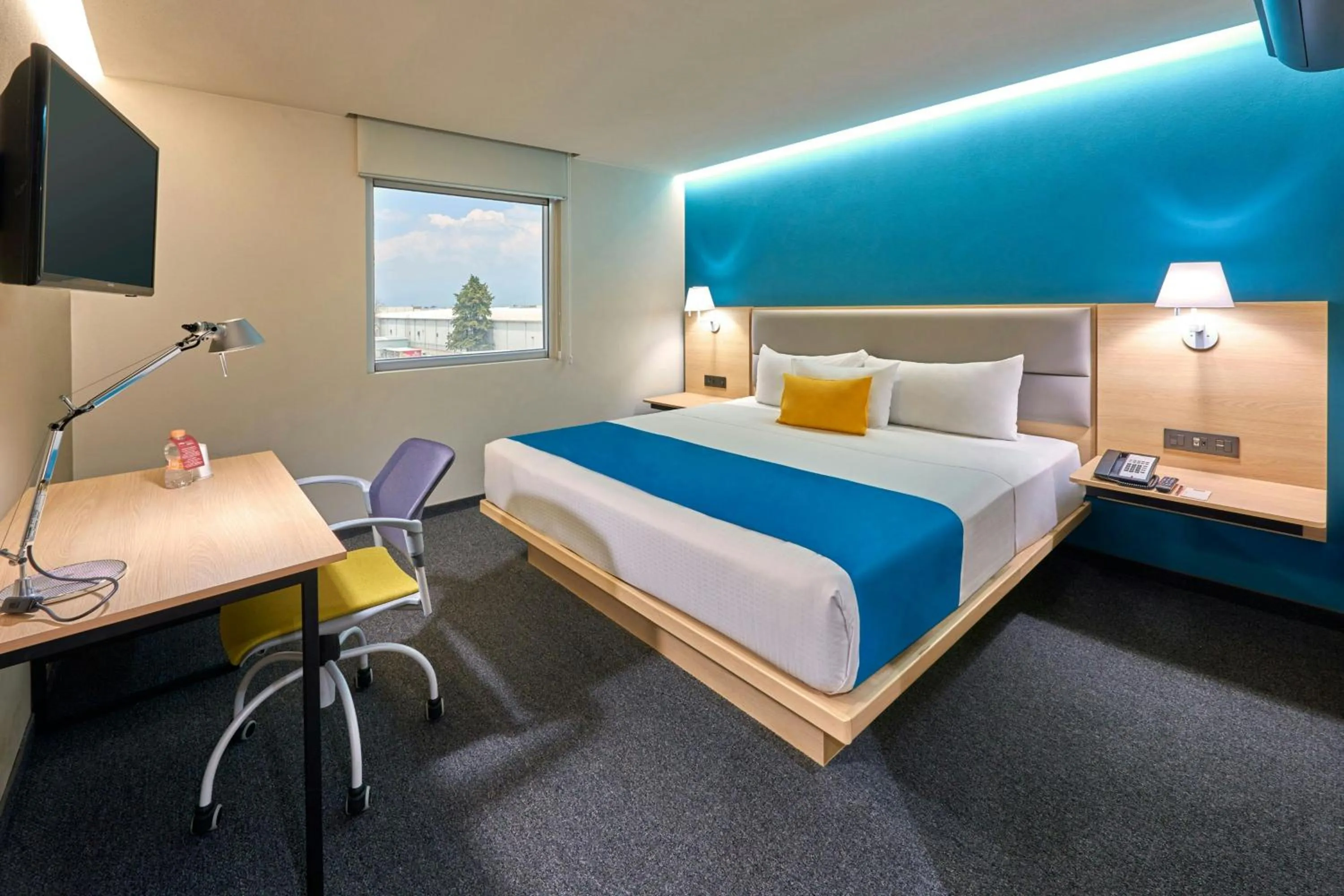 Bedroom, Bed in City Express by Marriott Toluca