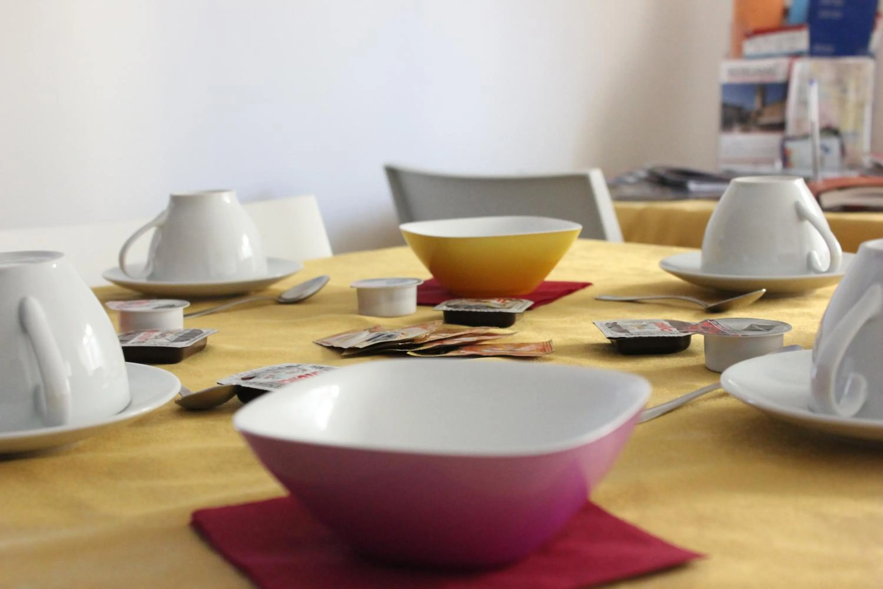 Food and drinks in B&B Fanzago