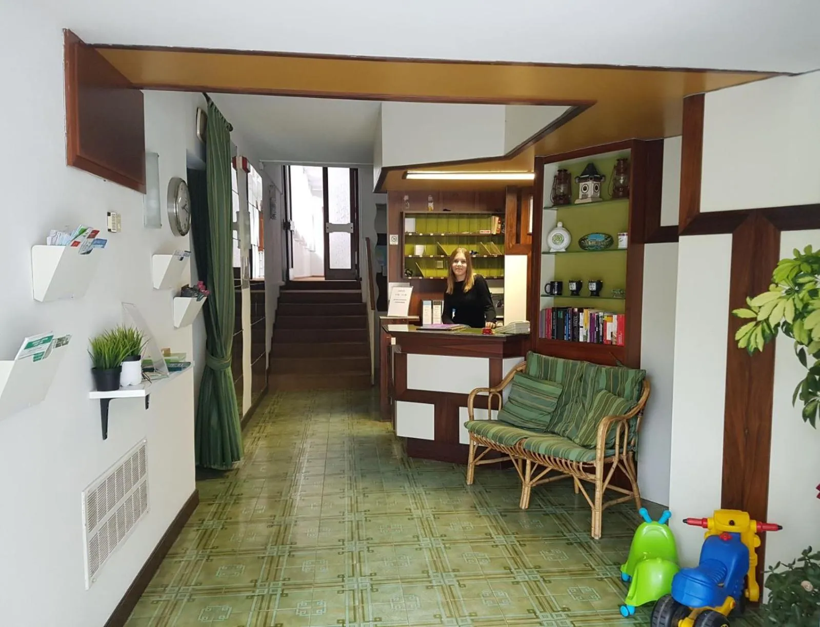 Lobby or reception in Hotel Adriaco