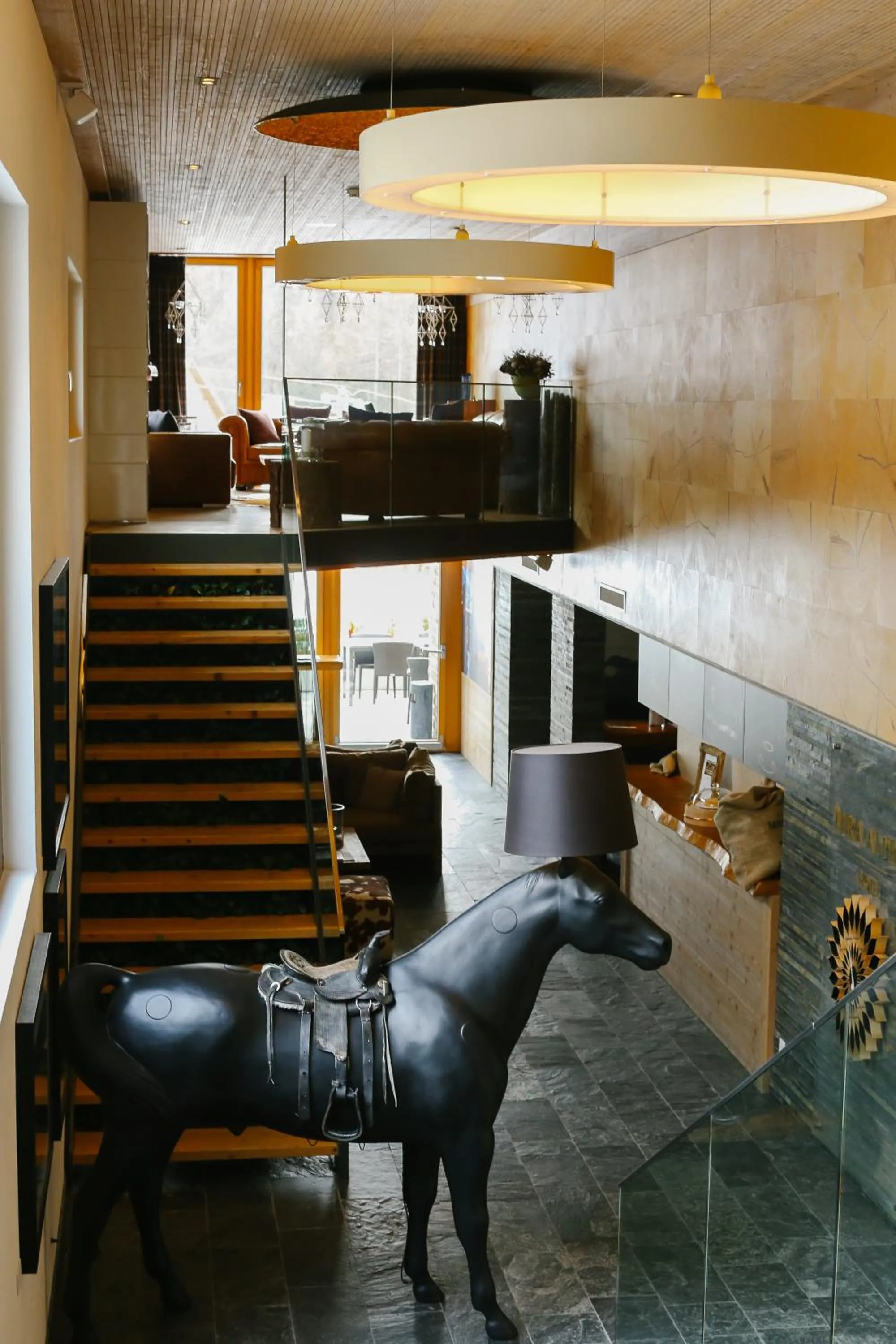 Lobby or reception in Nira Alpina