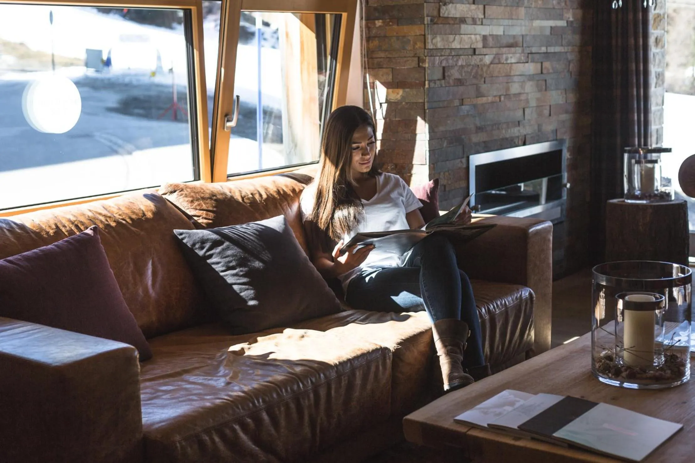 Library in Nira Alpina