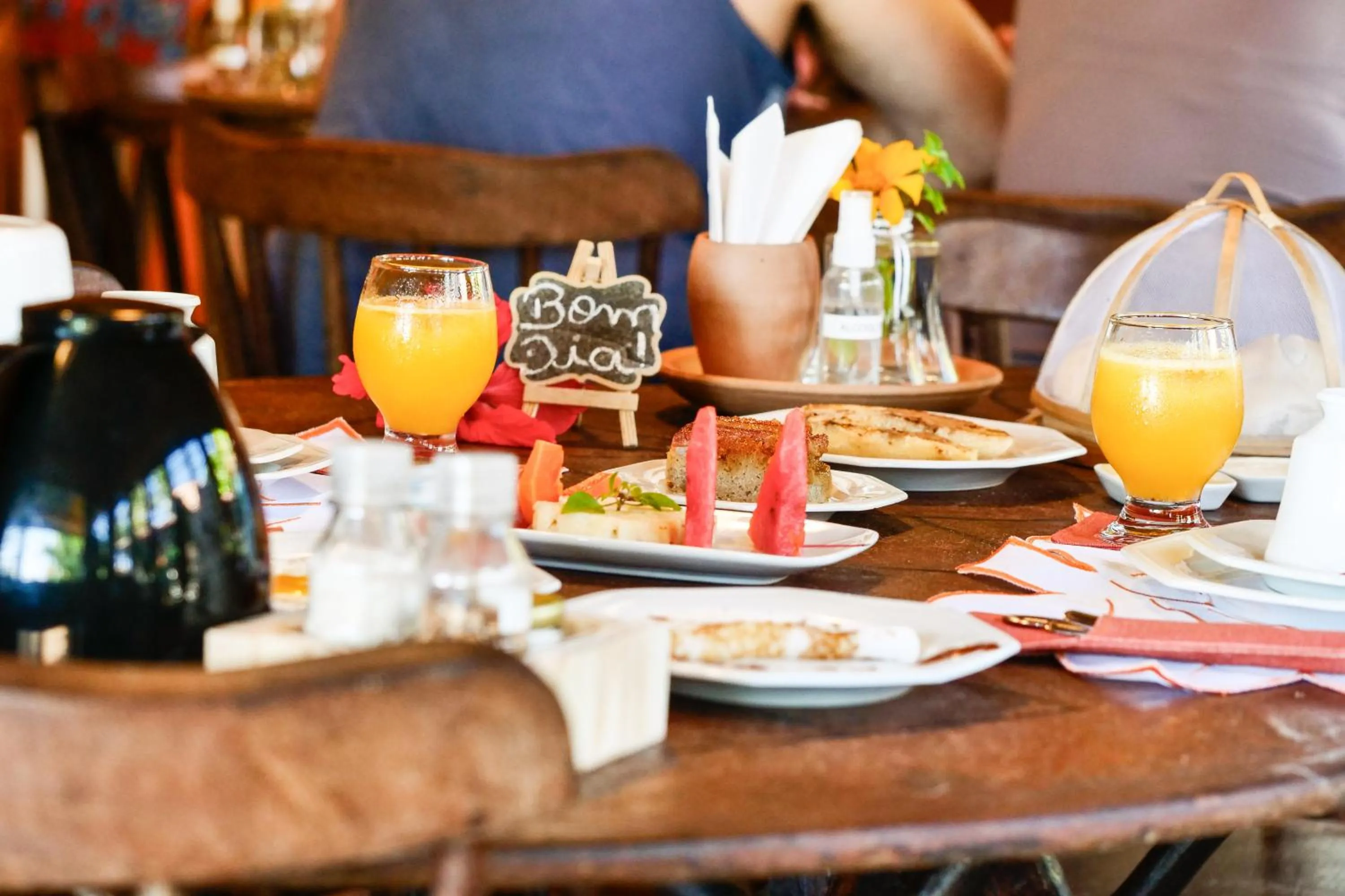 Breakfast in Pousada Mar Aberto