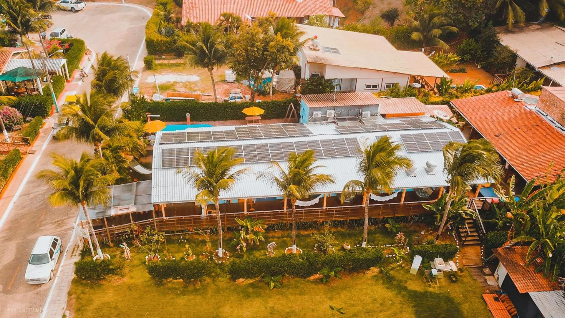 Natural landscape in Pousada Mar Aberto