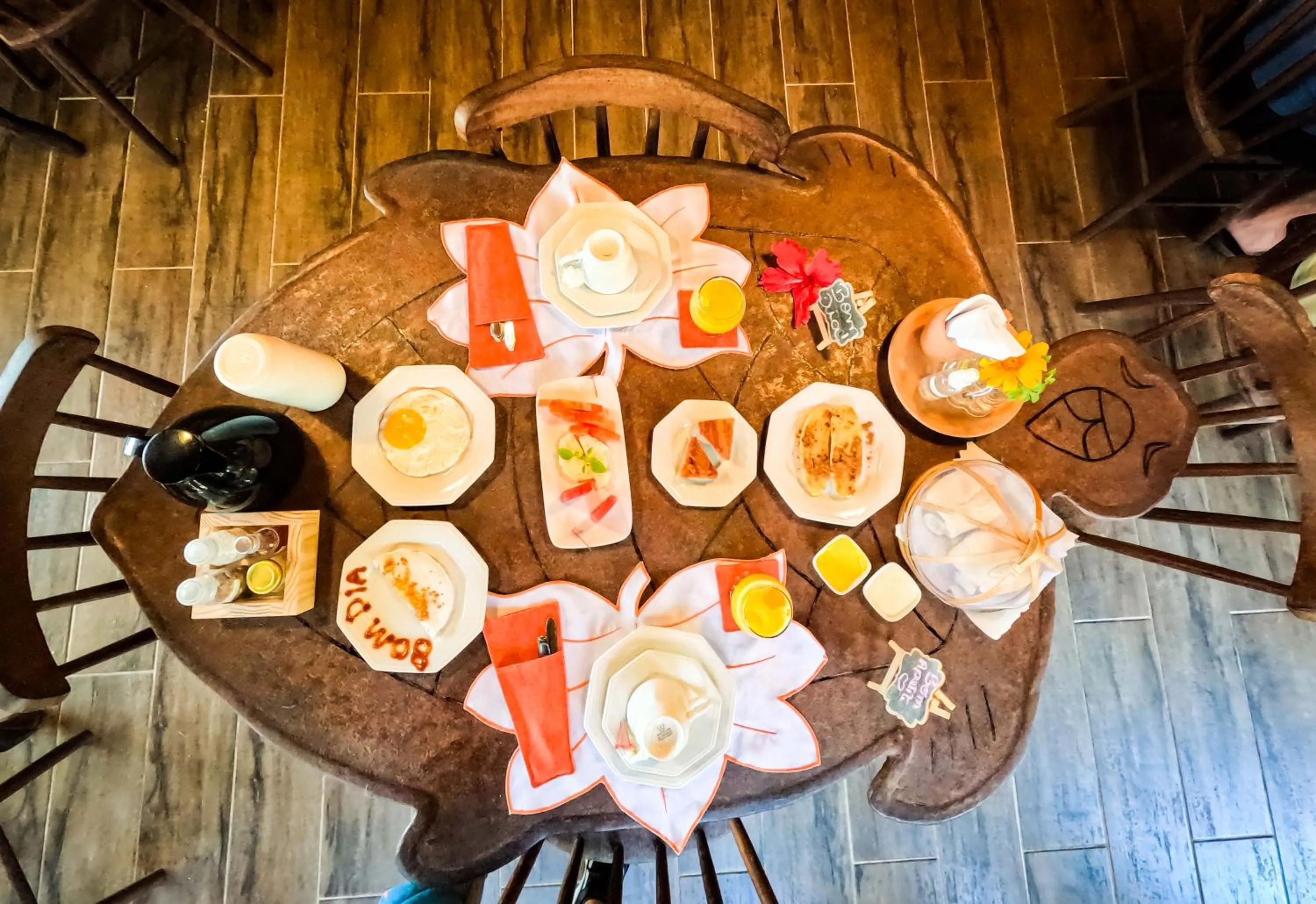 Breakfast in Pousada Mar Aberto