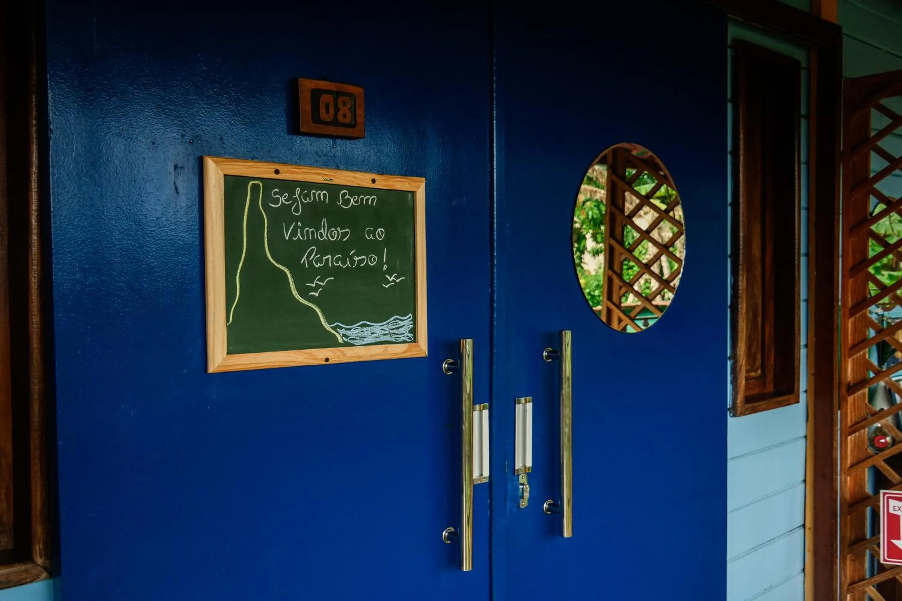 Decorative detail in Pousada Mar Aberto