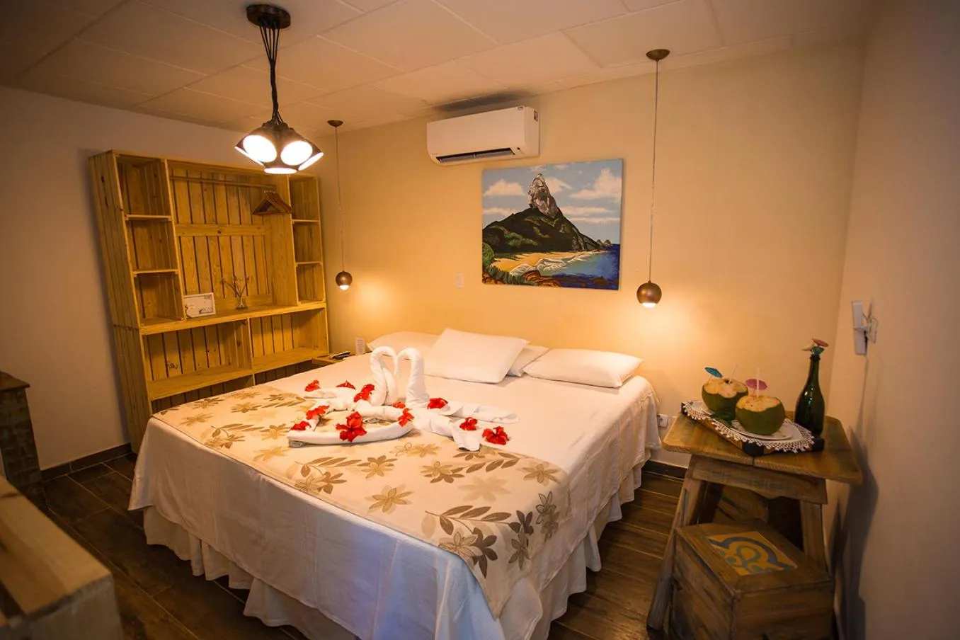 Photo of the whole room, Bed in Pousada Mar Aberto