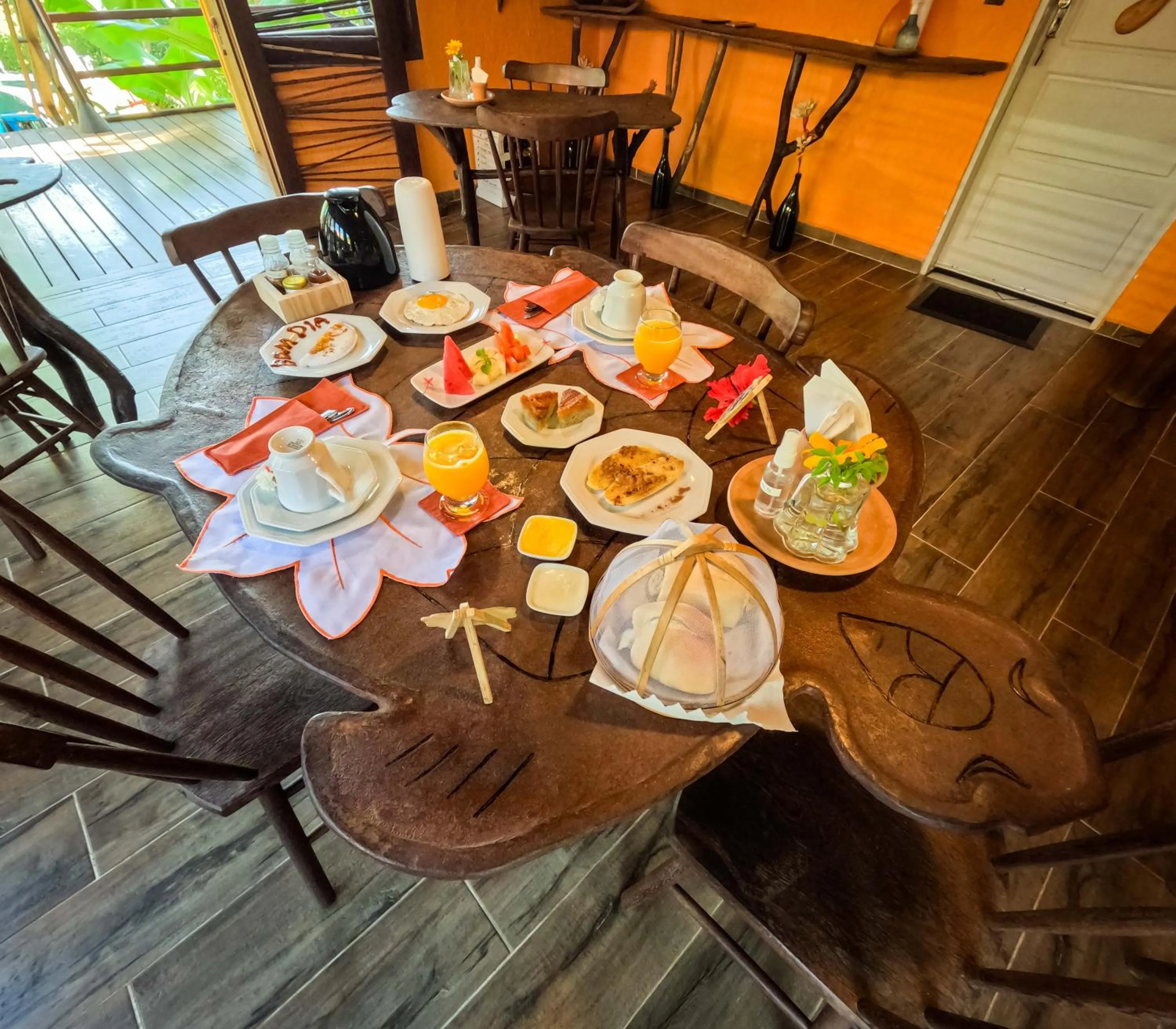 Breakfast in Pousada Mar Aberto