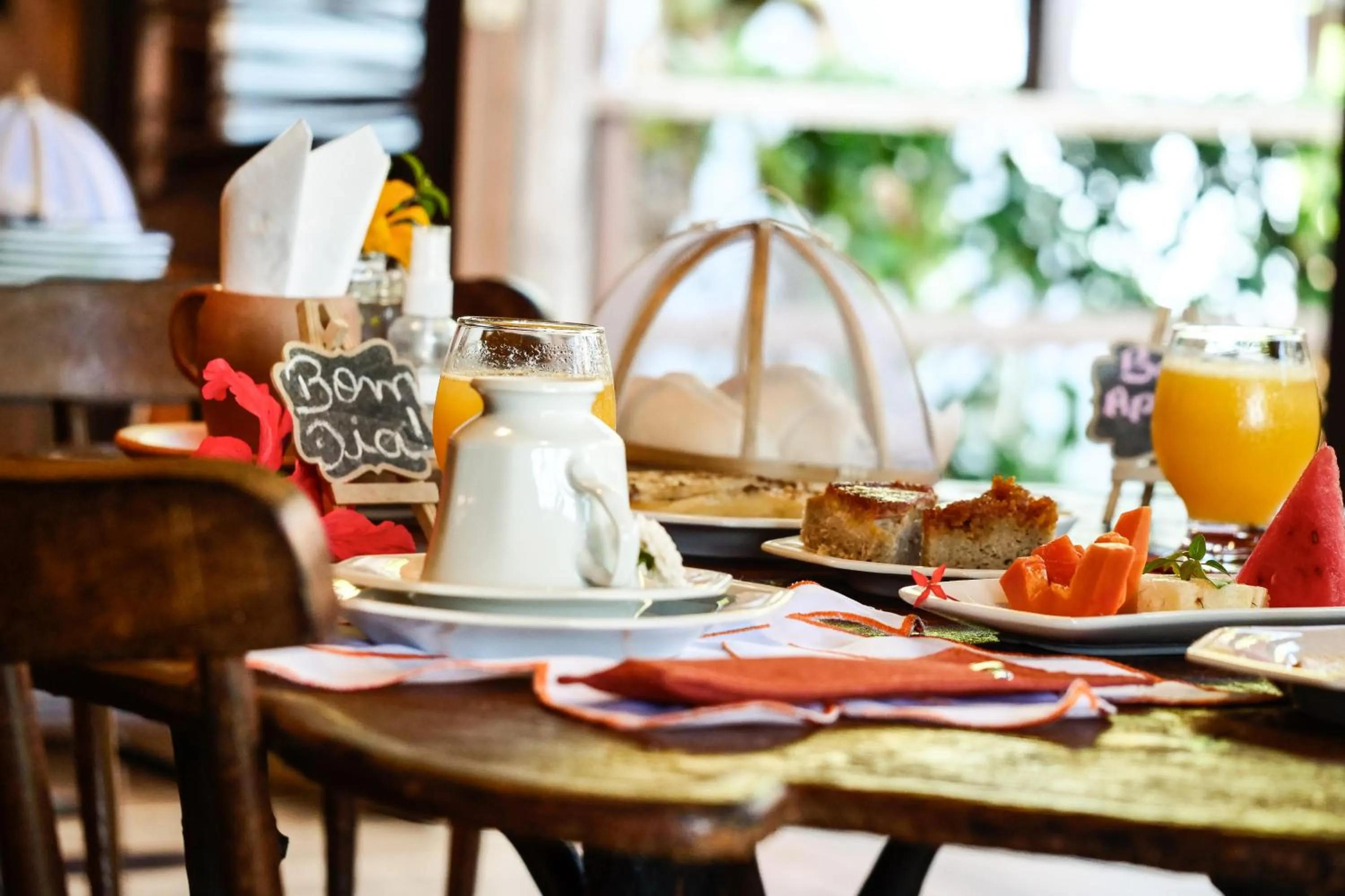 Breakfast in Pousada Mar Aberto