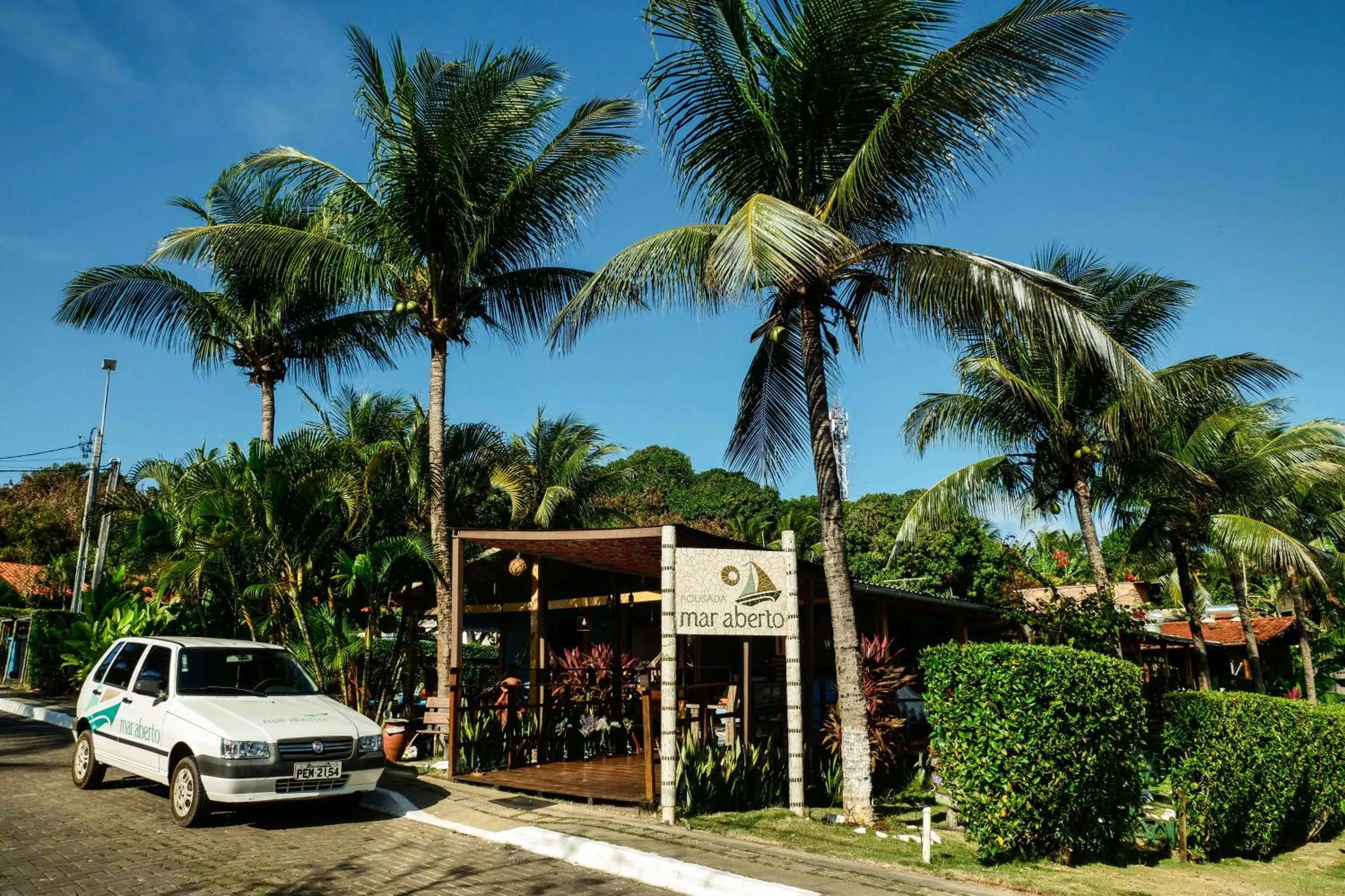 Property building in Pousada Mar Aberto