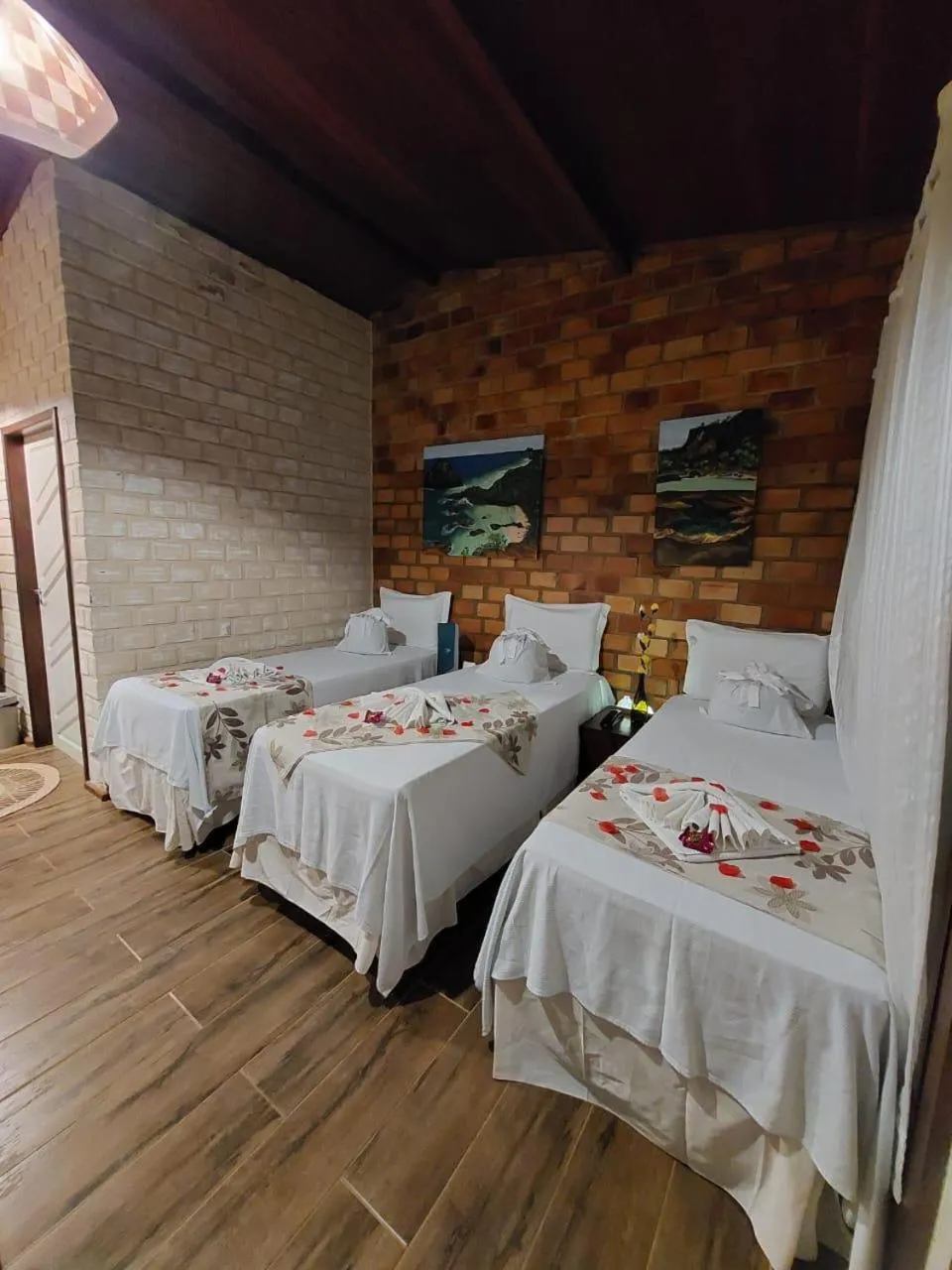 Bedroom, Bed in Pousada Mar Aberto