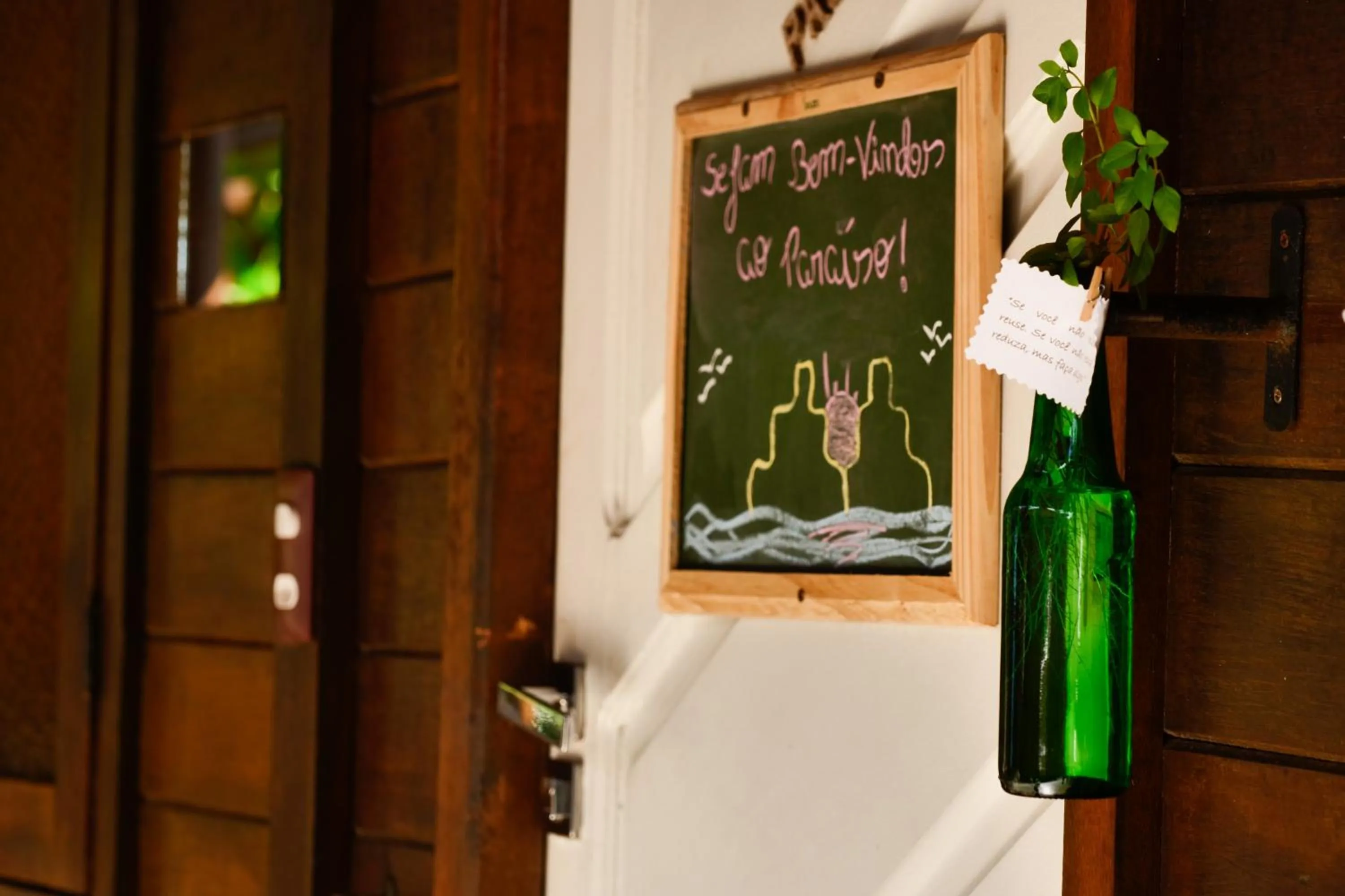 Decorative detail in Pousada Mar Aberto