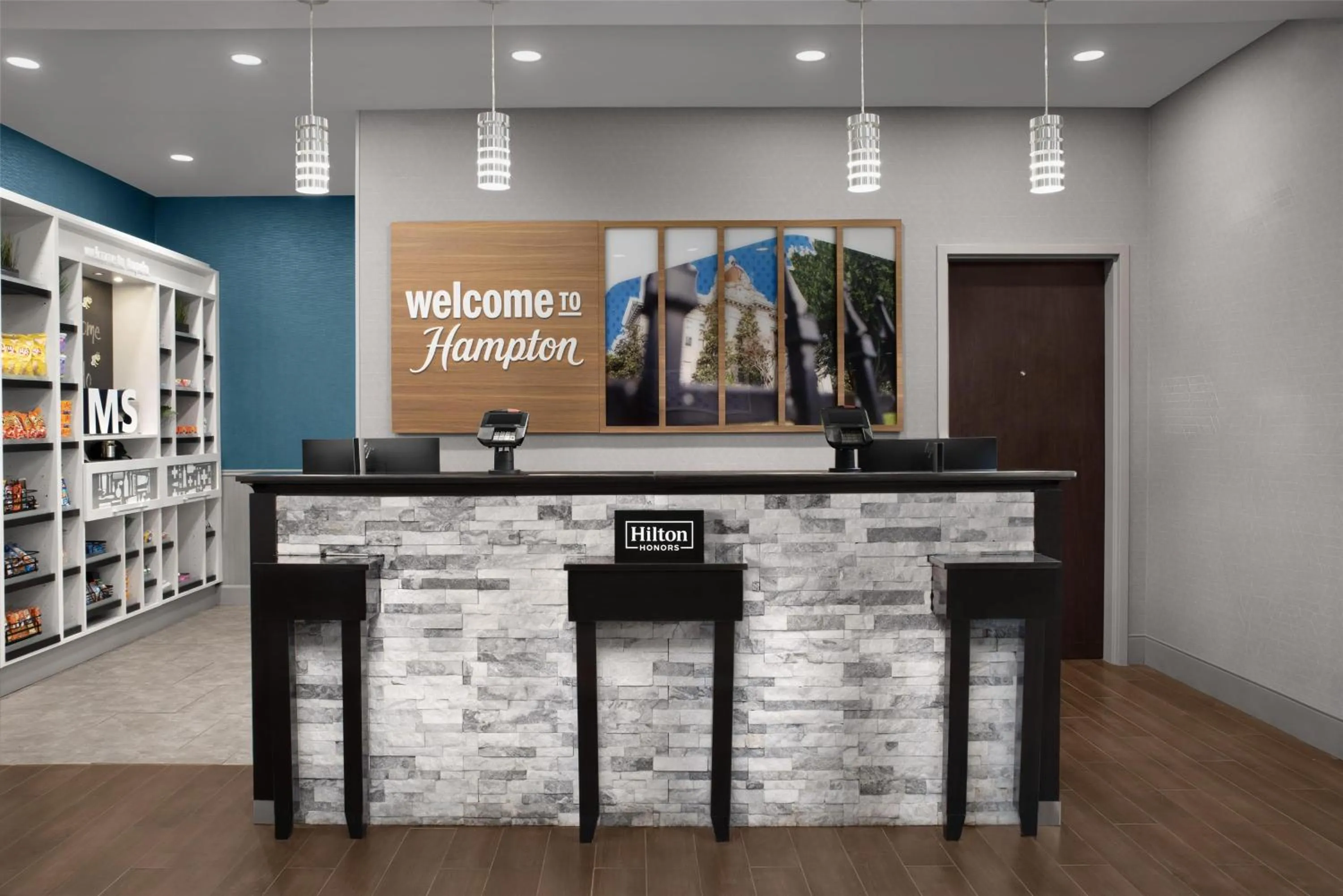 Lobby or reception in Hampton Inn & Suites Tupelo/Barnes Crossing