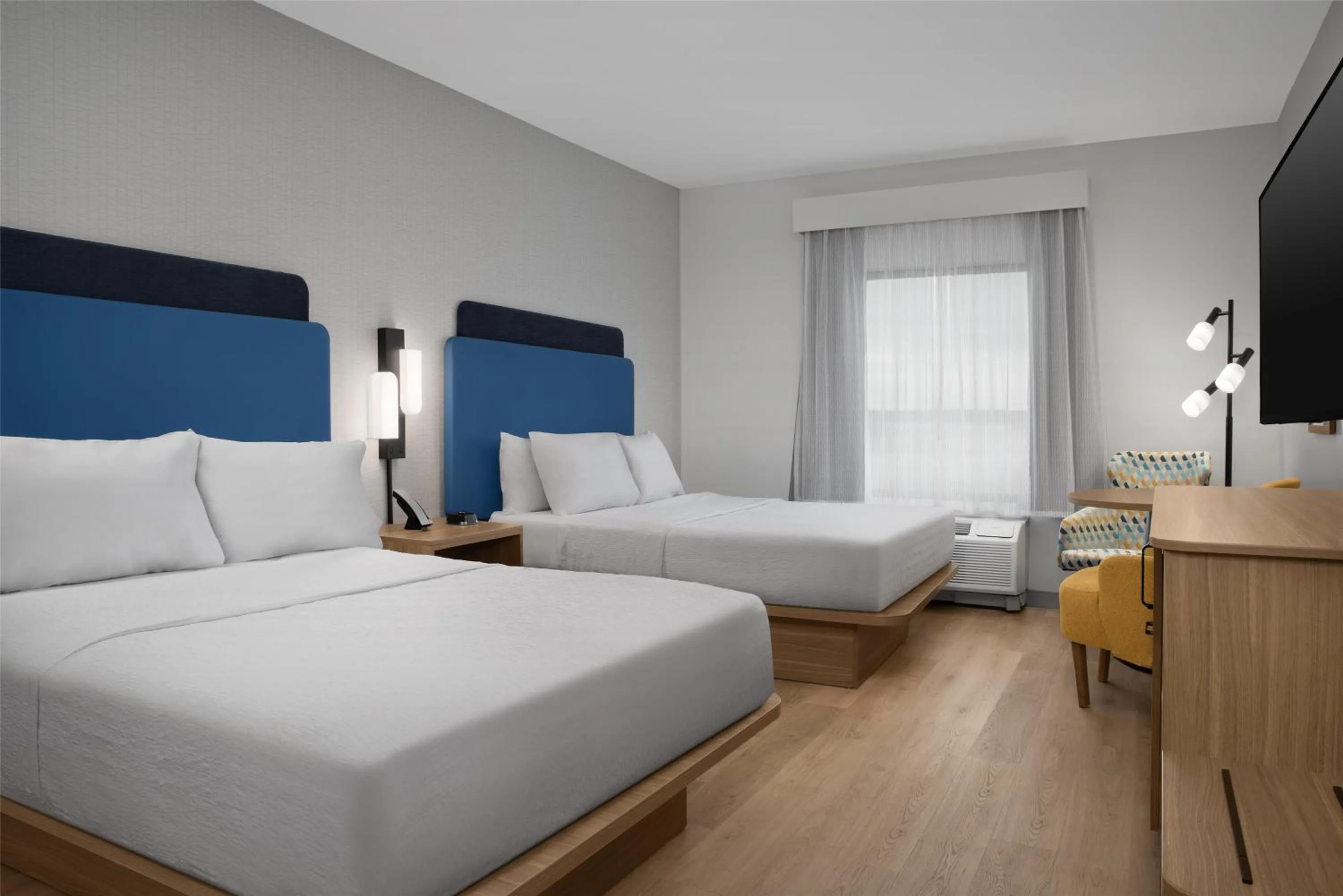 Bed in Hampton Inn & Suites Tupelo/Barnes Crossing