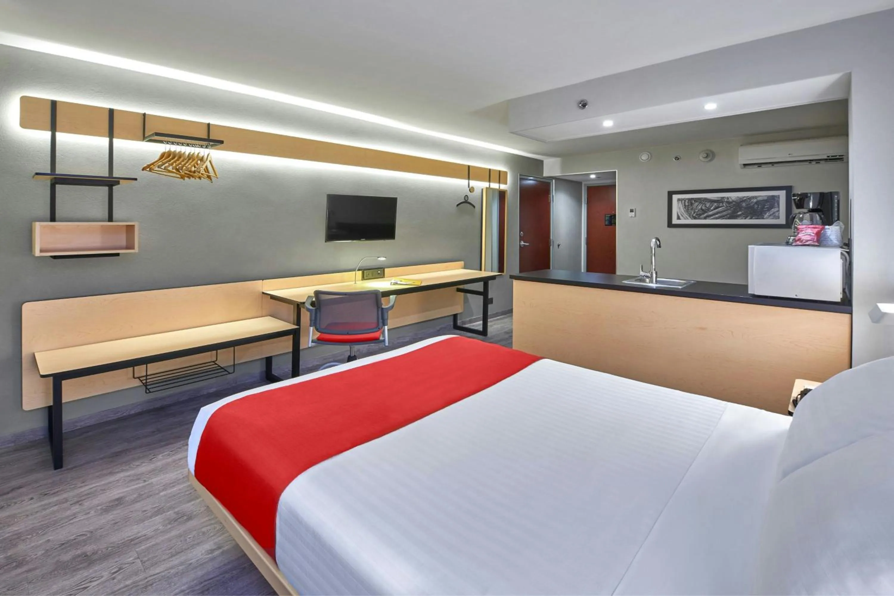 Bedroom, Bed in City Express by Marriott Queretaro Autopista