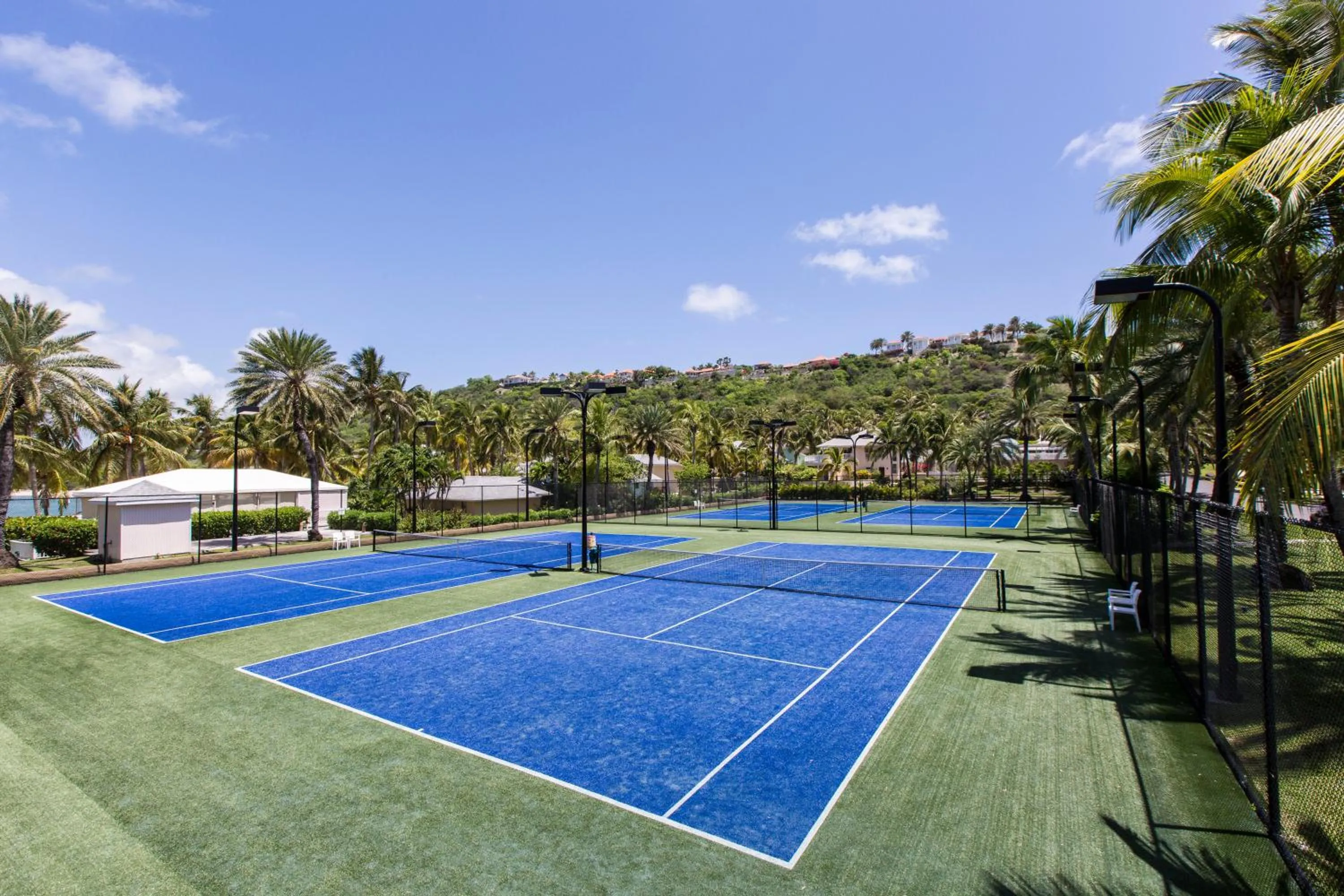 Tennis court in St. James's Club Resort - All Inclusive