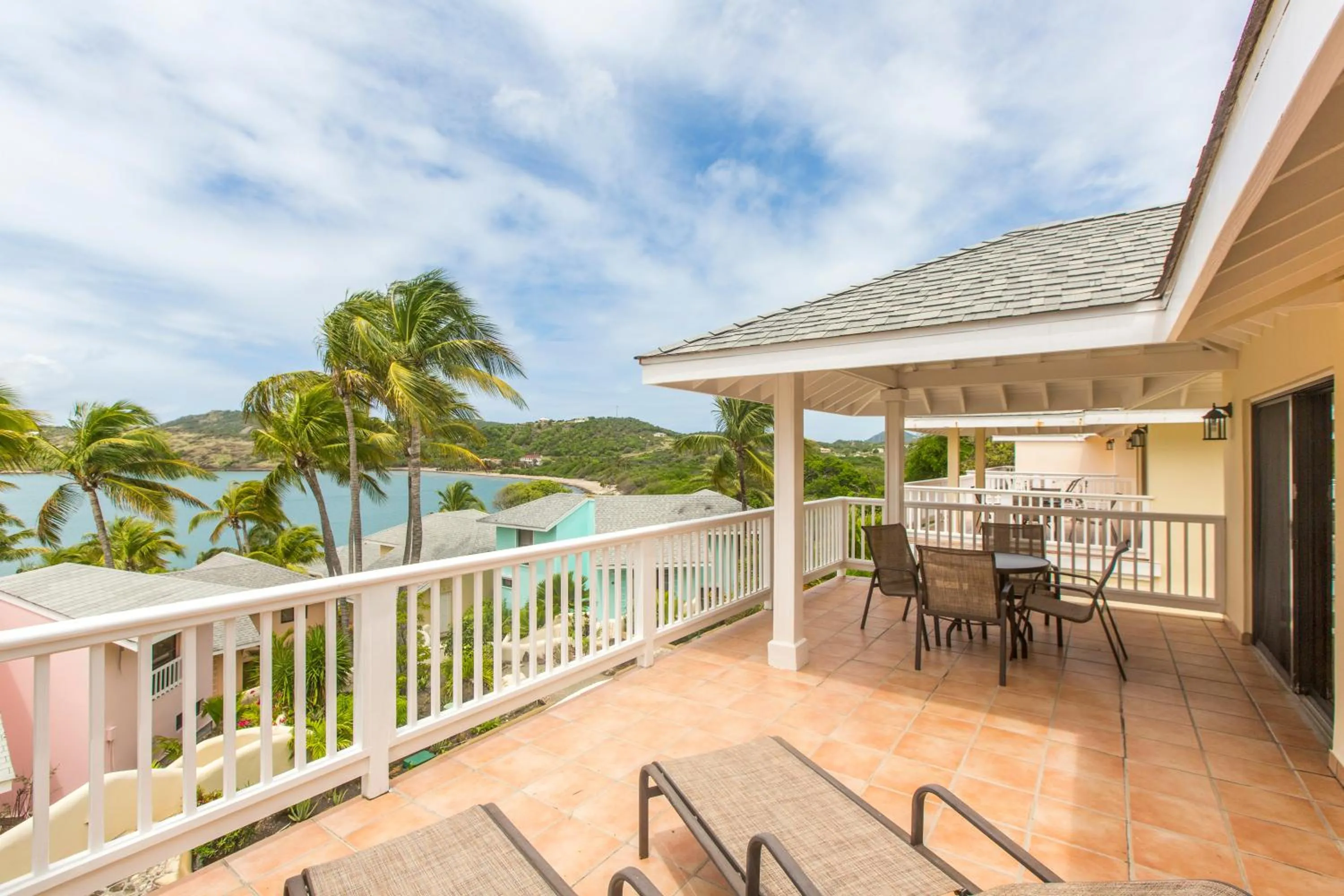 Patio in St. James's Club Resort - All Inclusive