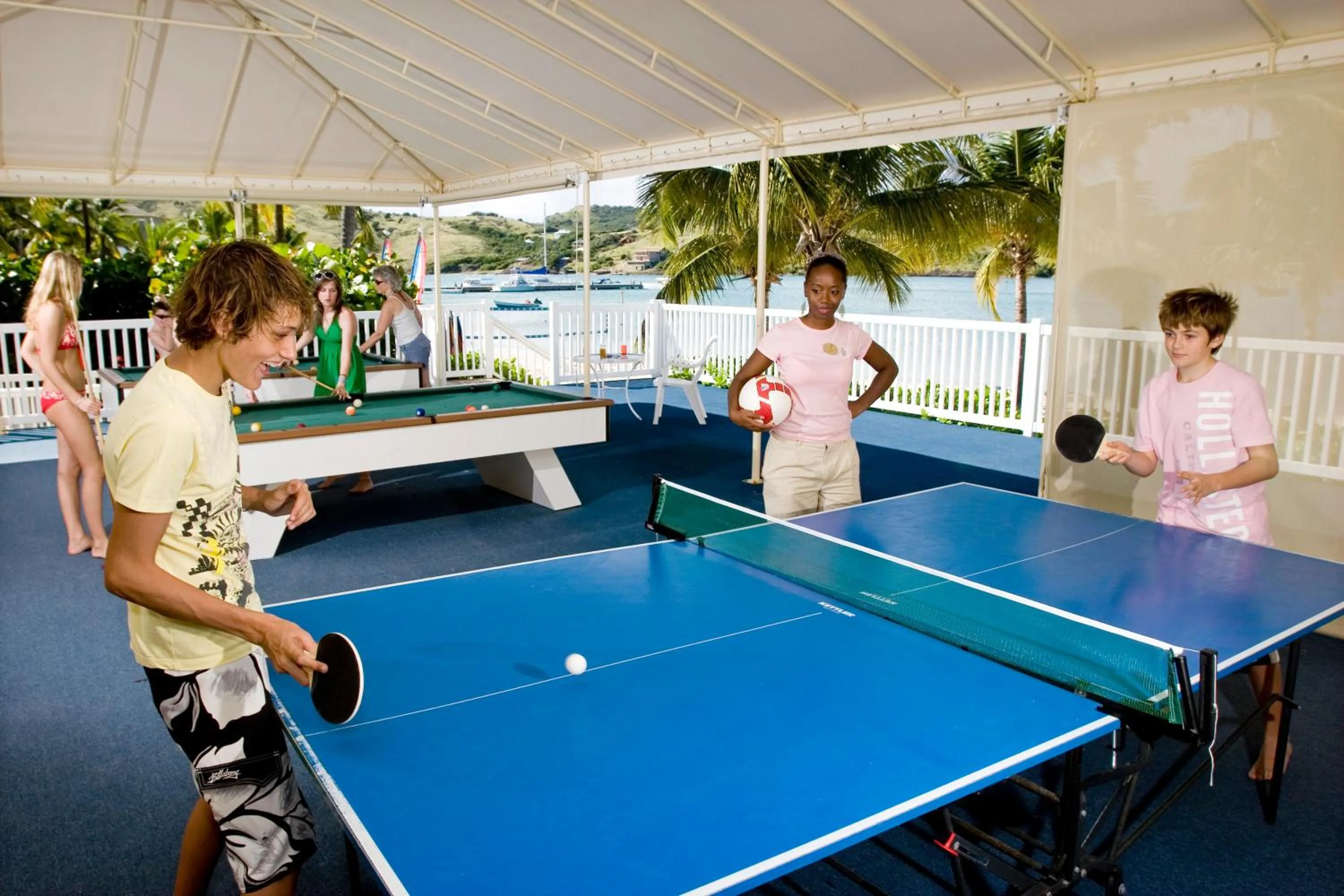 Table tennis in St. James's Club Resort - All Inclusive