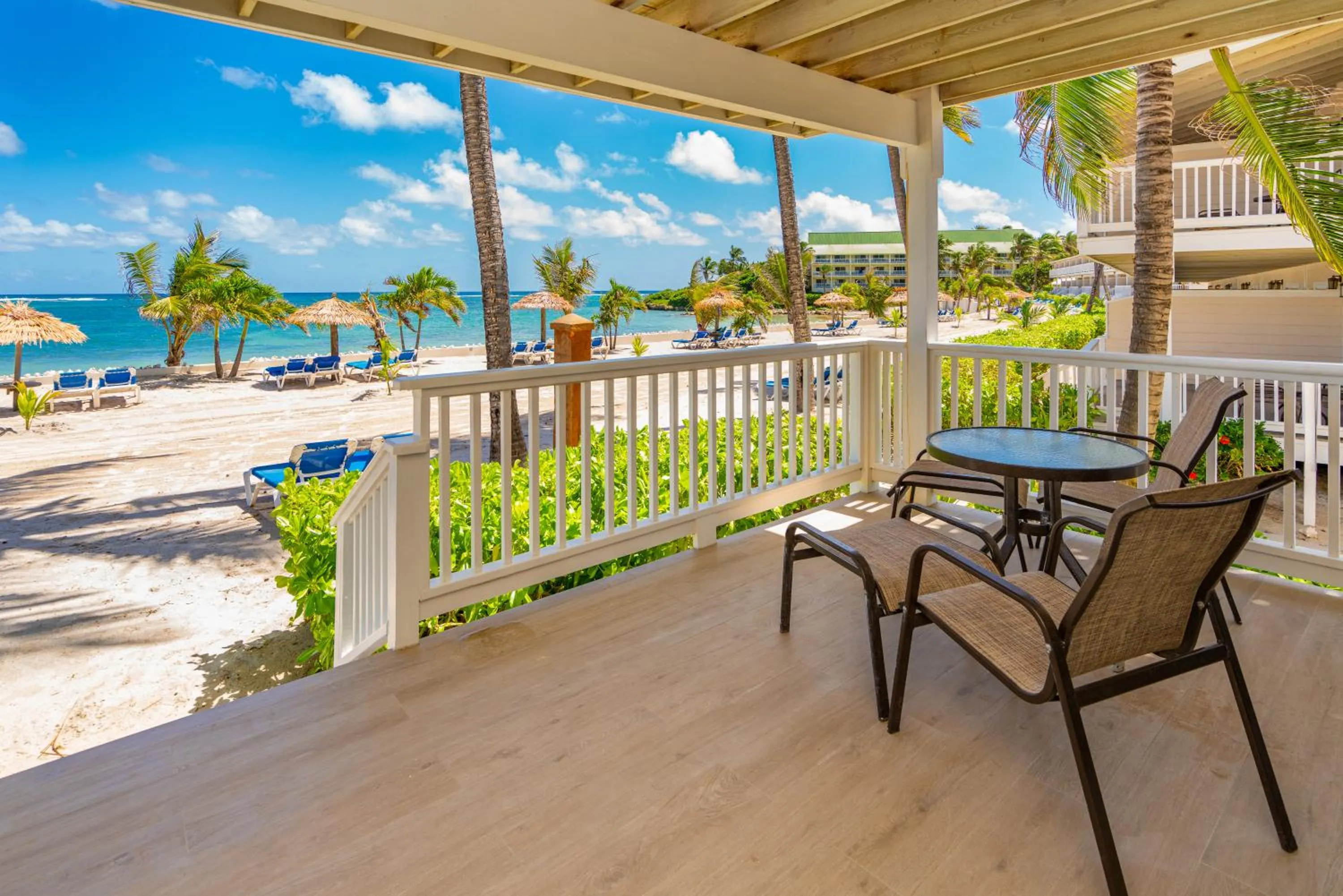 Patio in St. James's Club Resort - All Inclusive