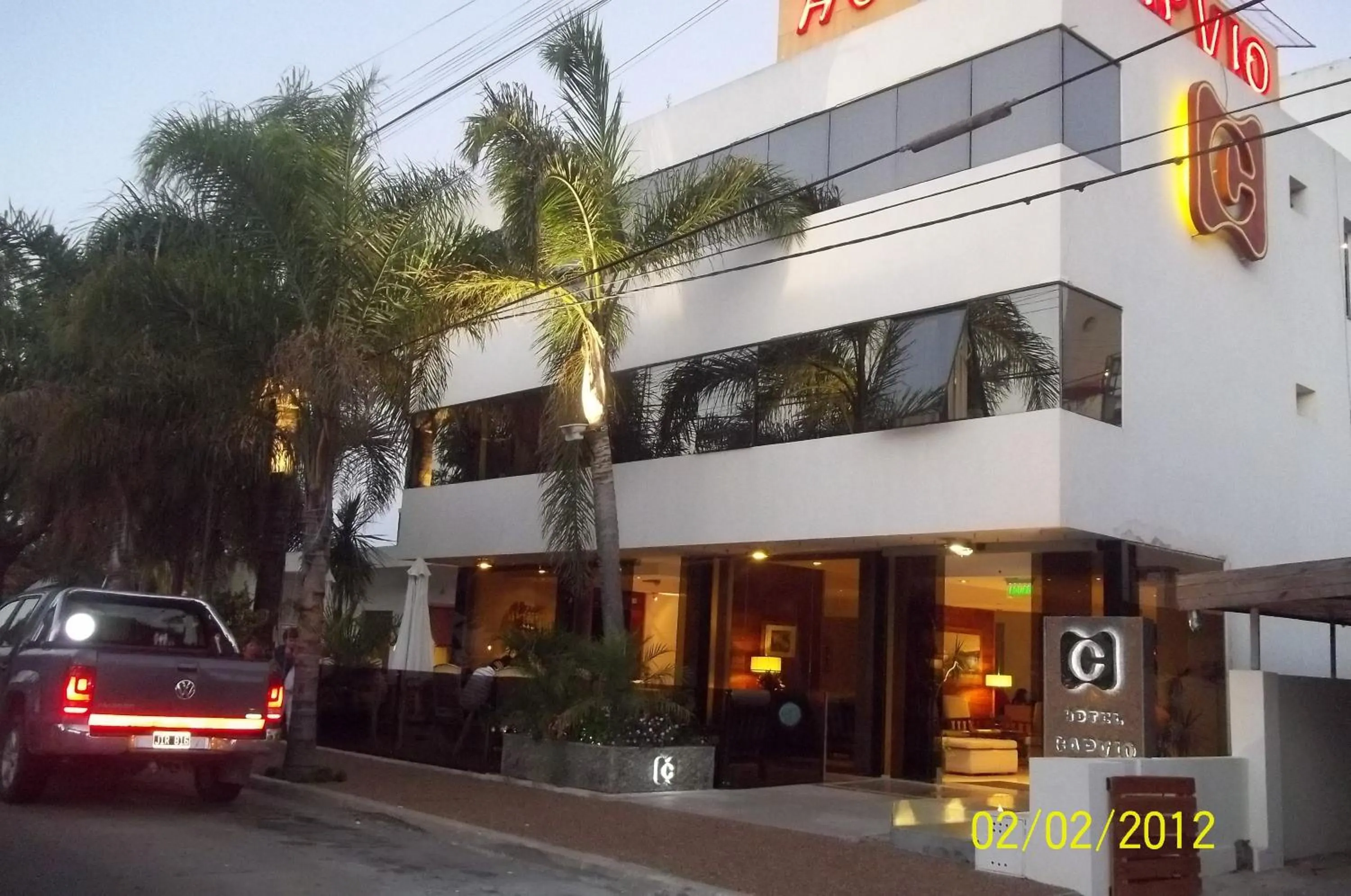 Facade/entrance in Hotel Capvio