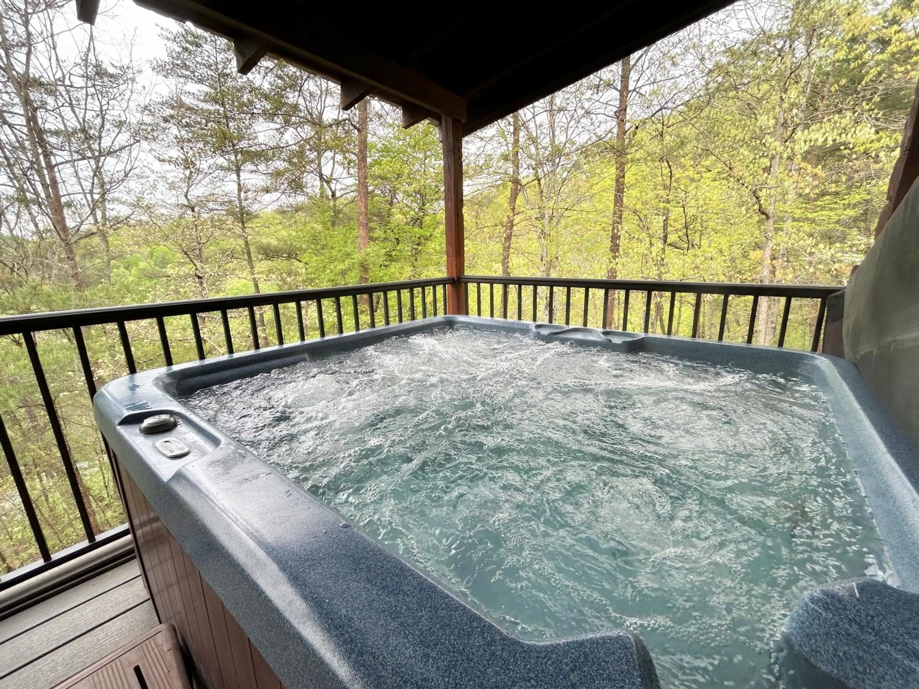 Hot Tub in A Magical Experience