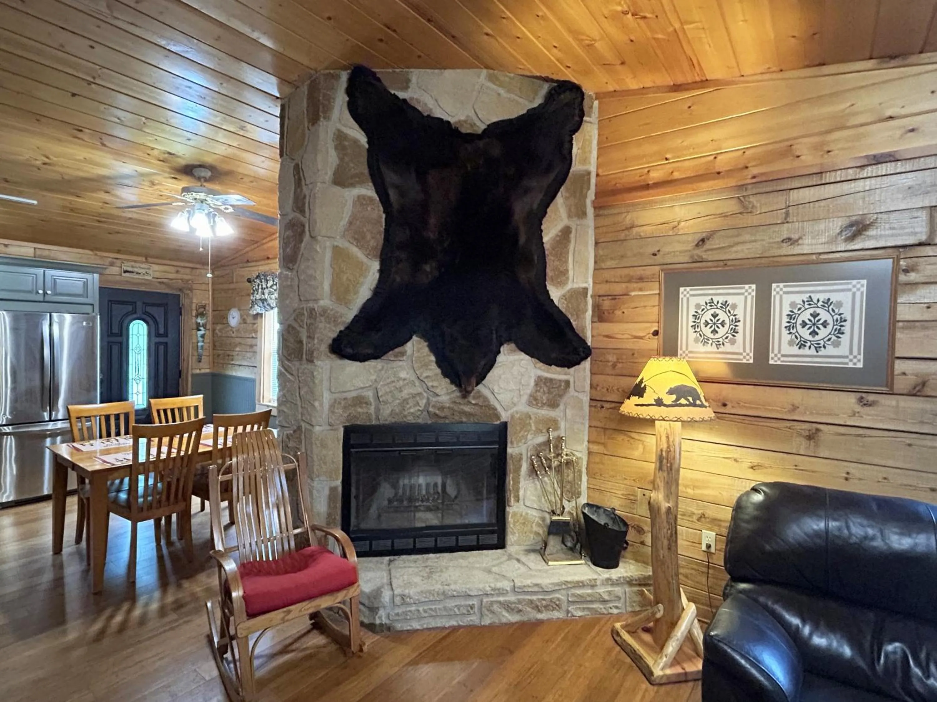 fireplace in A Magical Experience