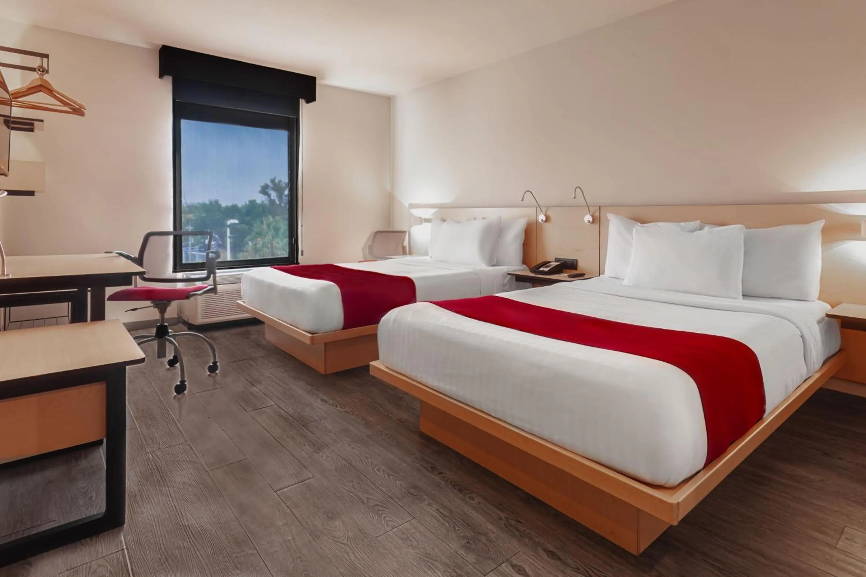 Bedroom, Bed in City Express by Marriott Leon