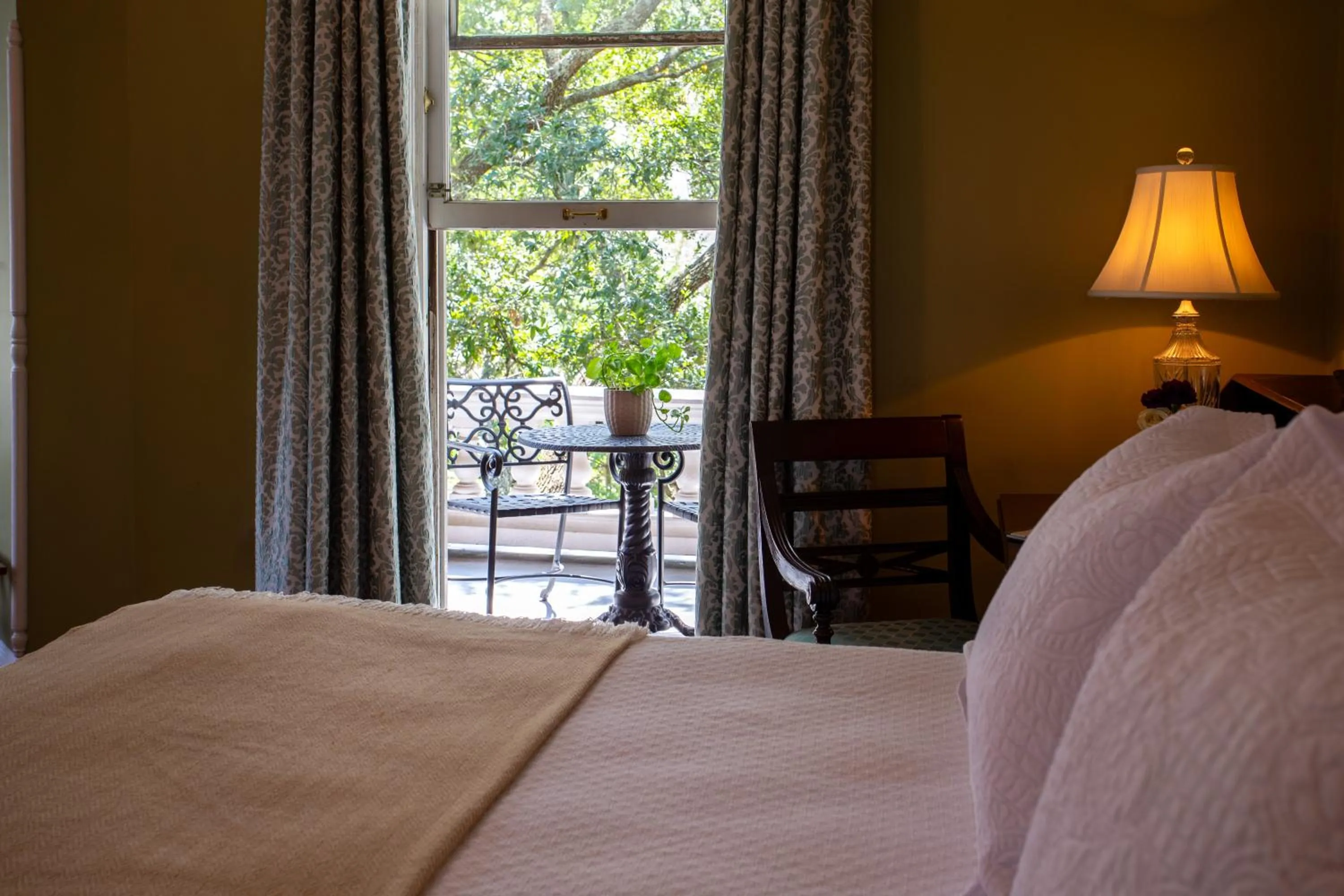 Bedroom, Bed in Kehoe House, Historic Inns of Savannah Collection