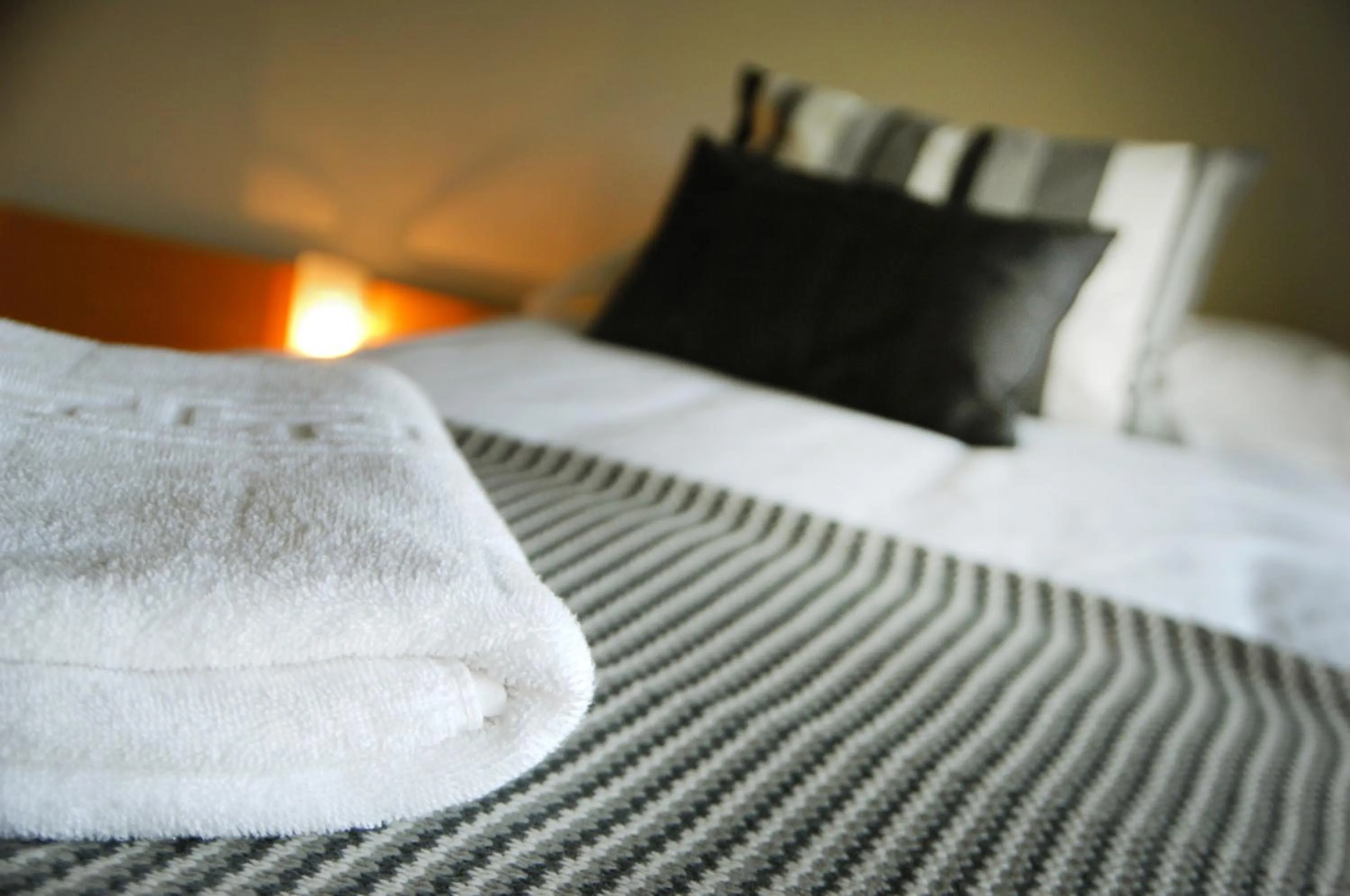 Bed in Hotel Txintxua