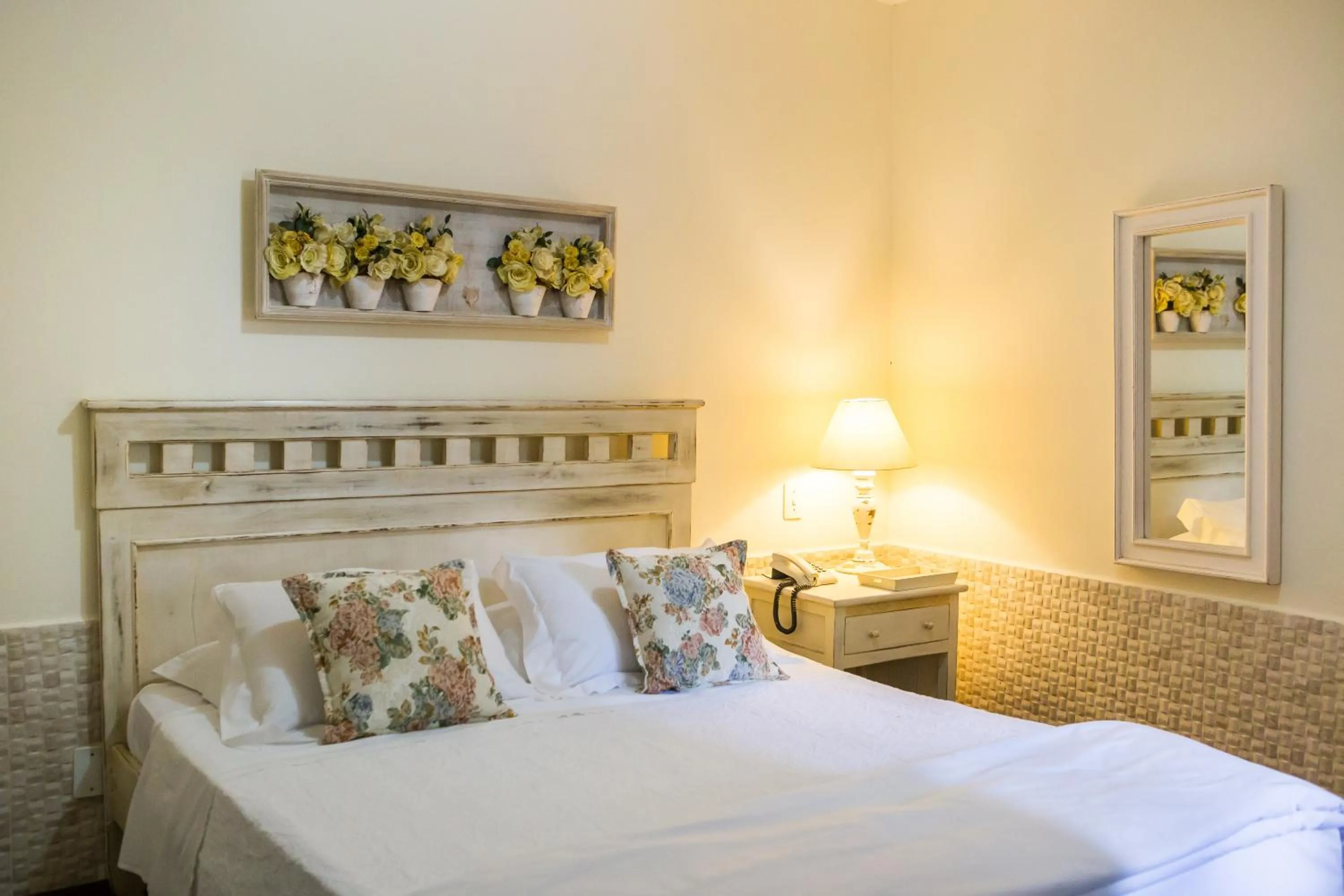 Bed in Pousada Villa Magnolia