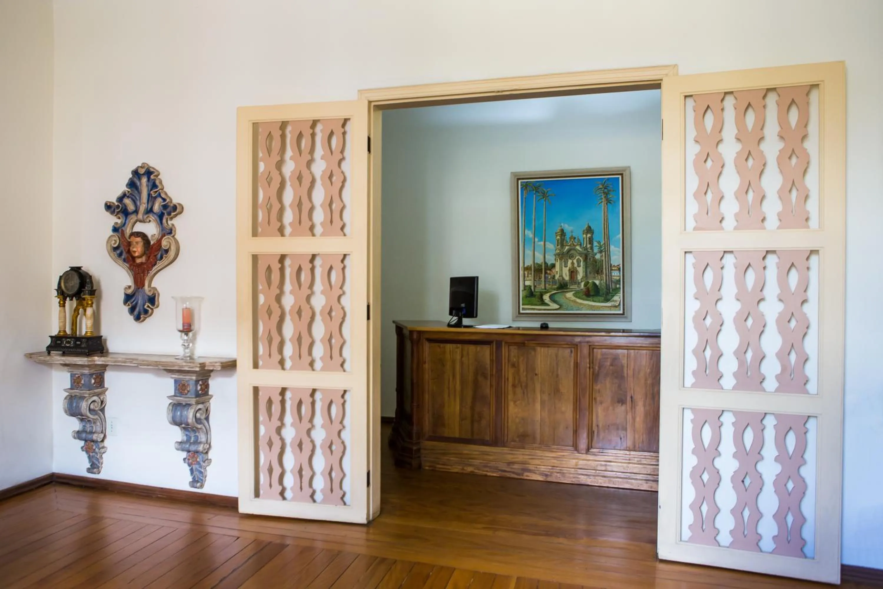 Decorative detail in Pousada Villa Magnolia