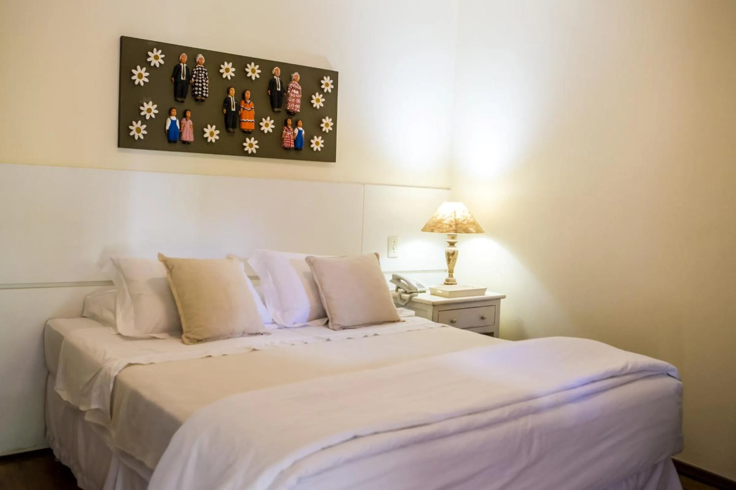 Bed in Pousada Villa Magnolia