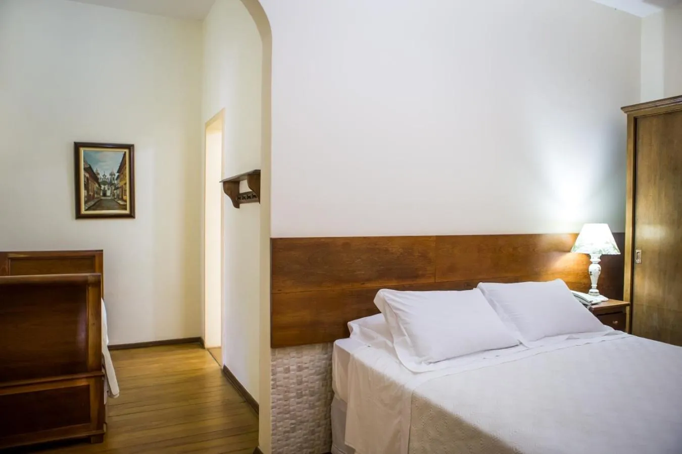 Bed in Pousada Villa Magnolia