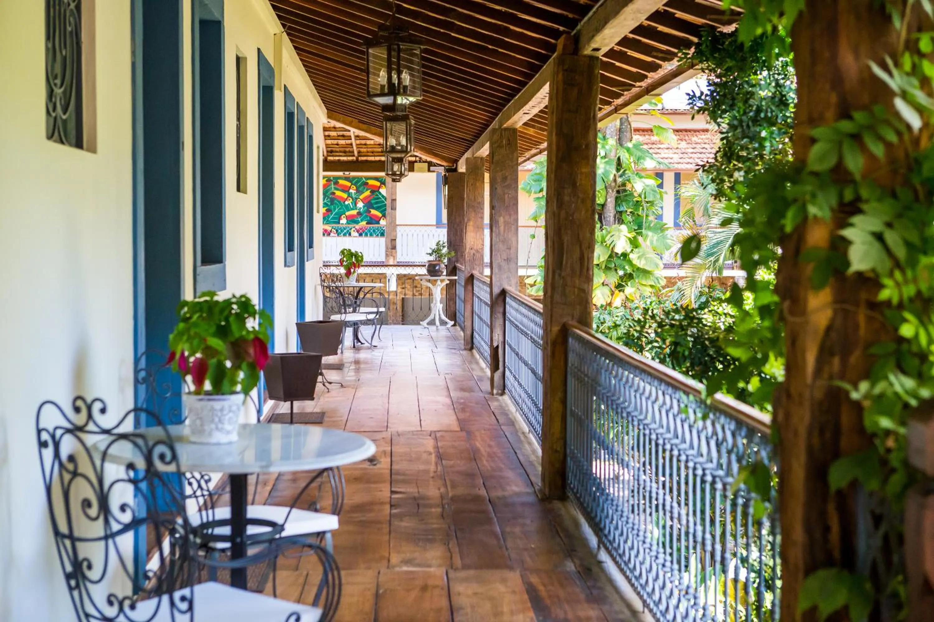 Balcony/Terrace in Pousada Villa Magnolia