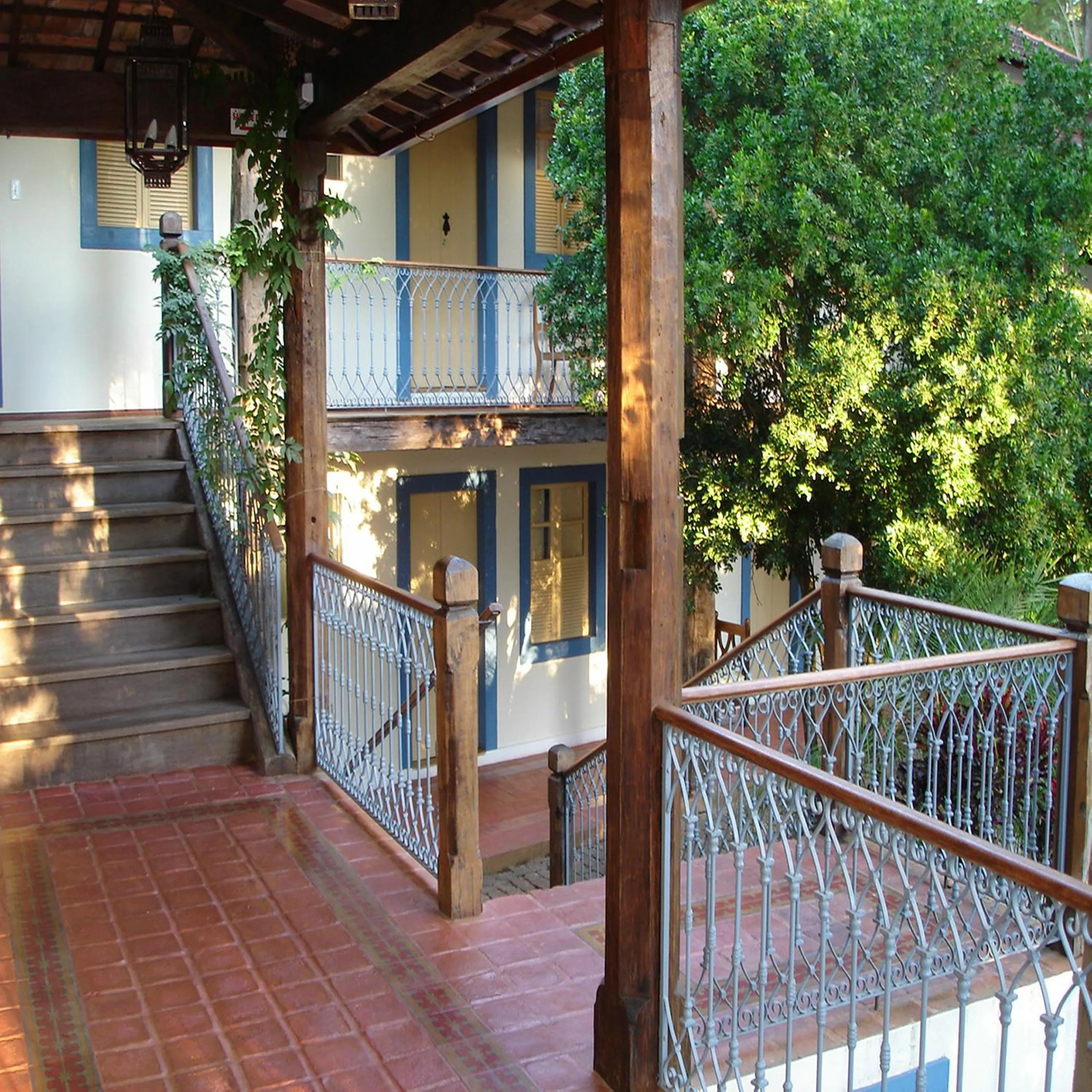 Patio in Pousada Villa Magnolia