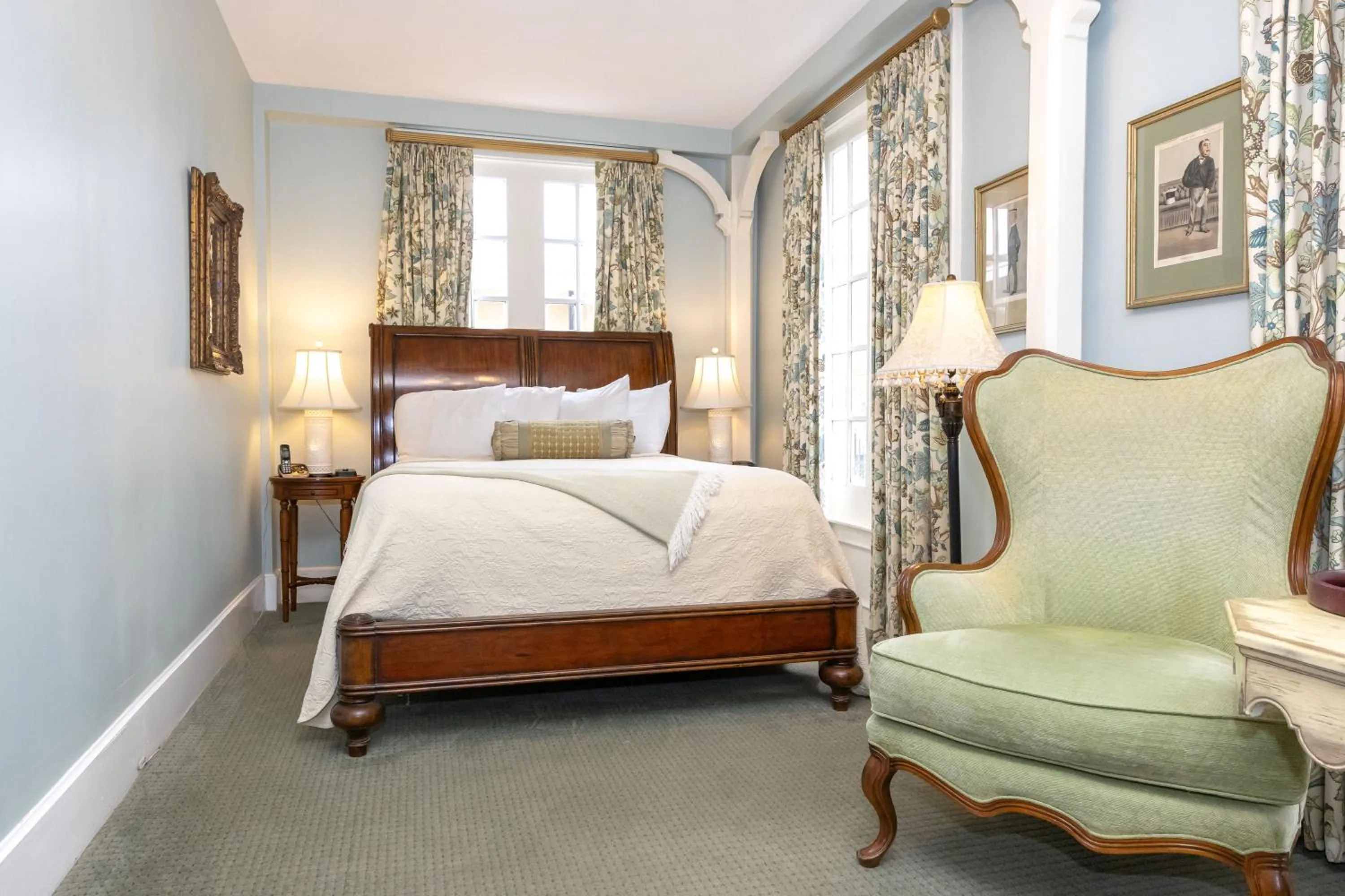 Bedroom, Bed in Eliza Thompson House, Historic Inns of Savannah Collection