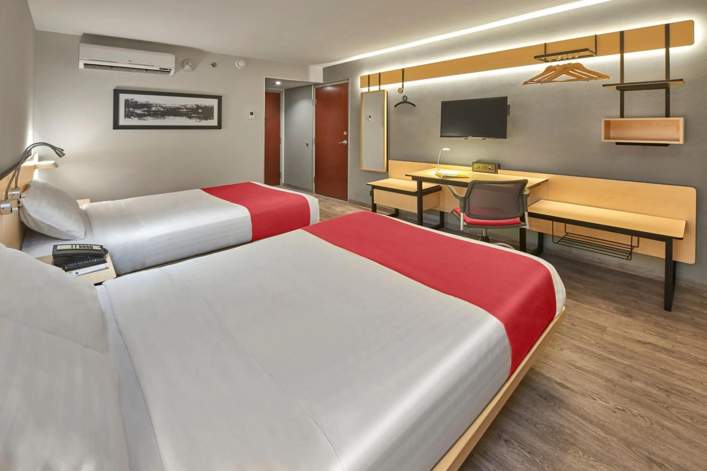Bedroom, Bed in City Express by Marriott San Luis Potosi Zona Industrial
