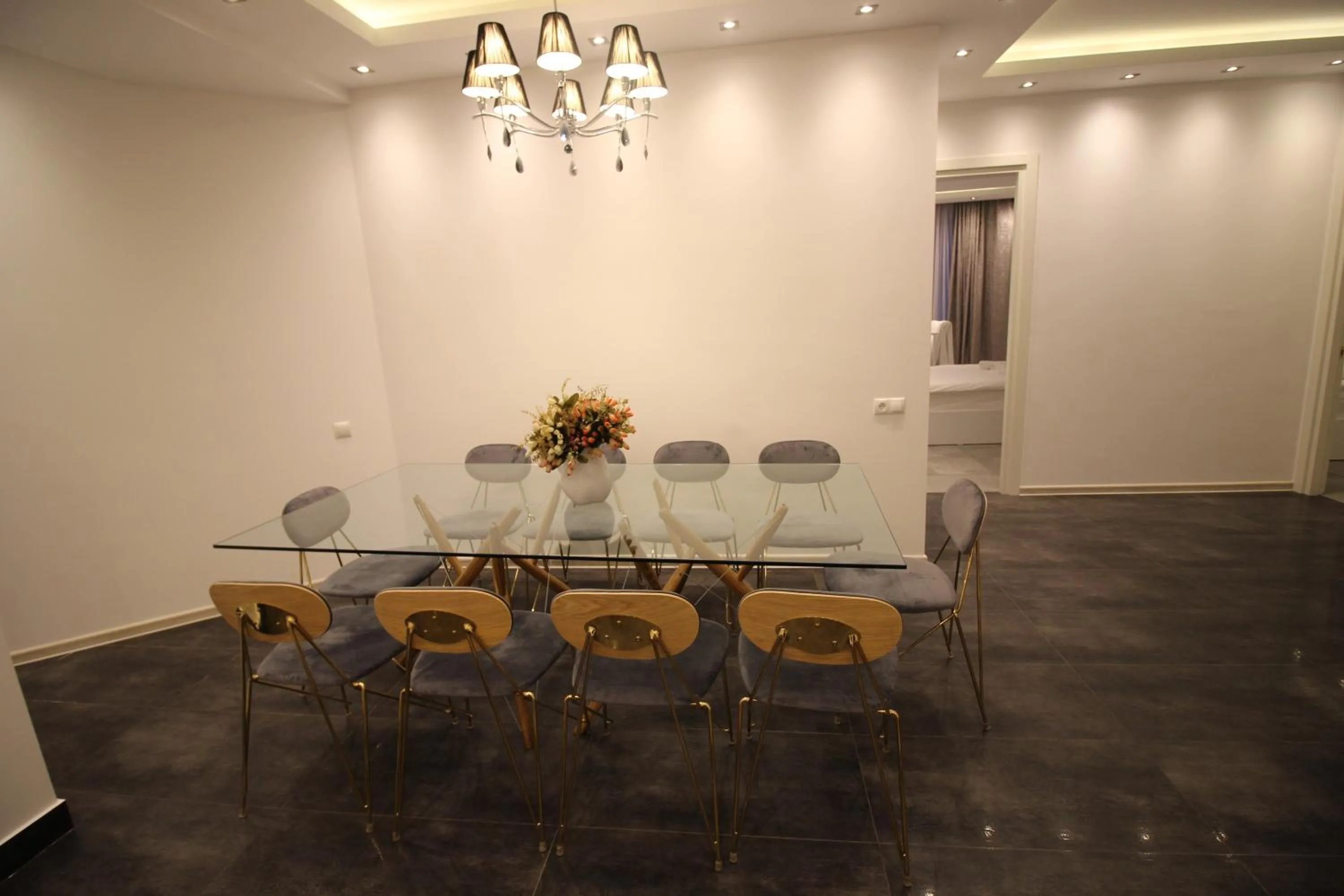 Living room in Superior Apartments