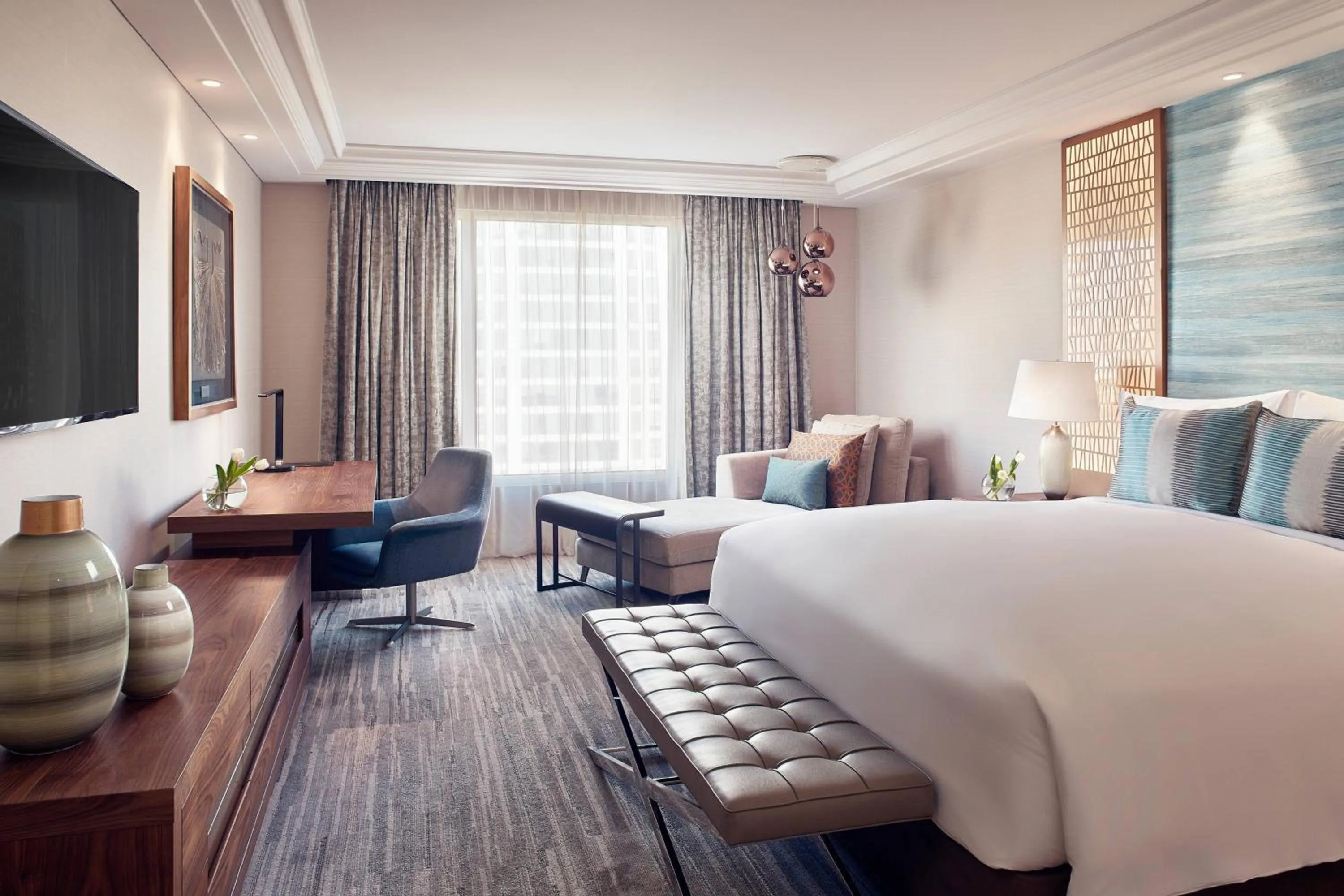 Photo of the whole room, Bed in The Ritz-Carlton, Santiago