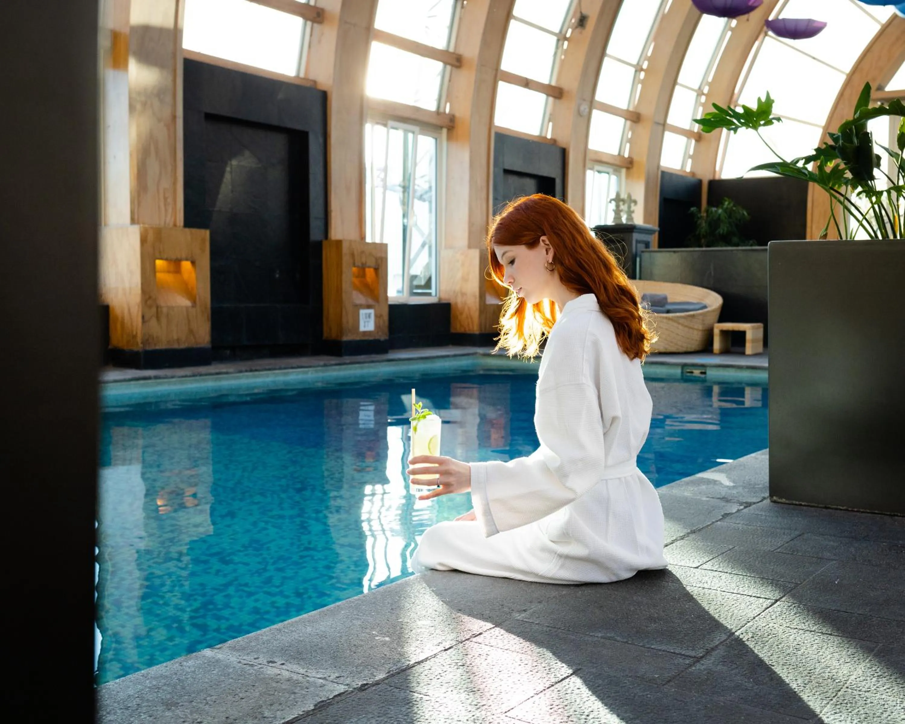 Swimming pool in The Ritz-Carlton, Santiago