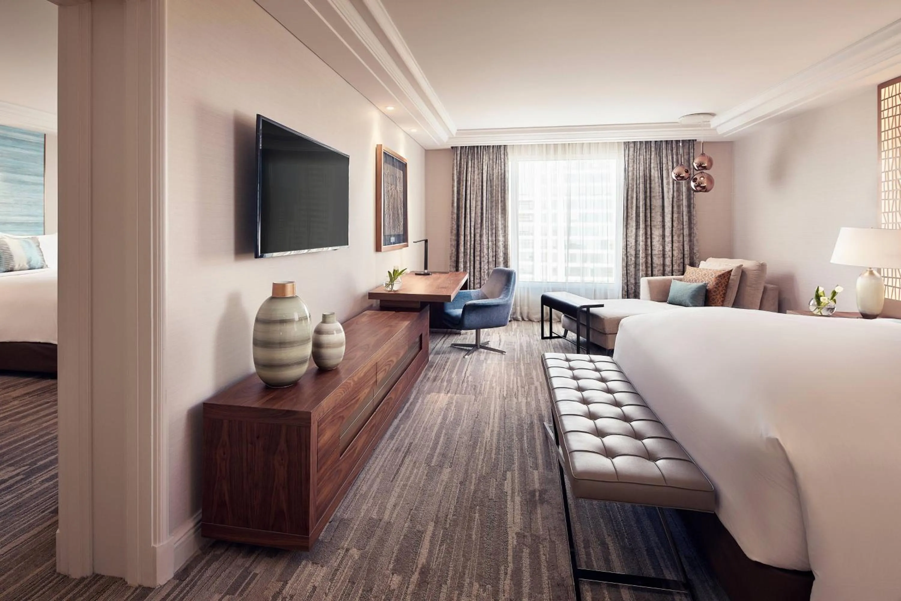 Photo of the whole room, Bed in The Ritz-Carlton, Santiago