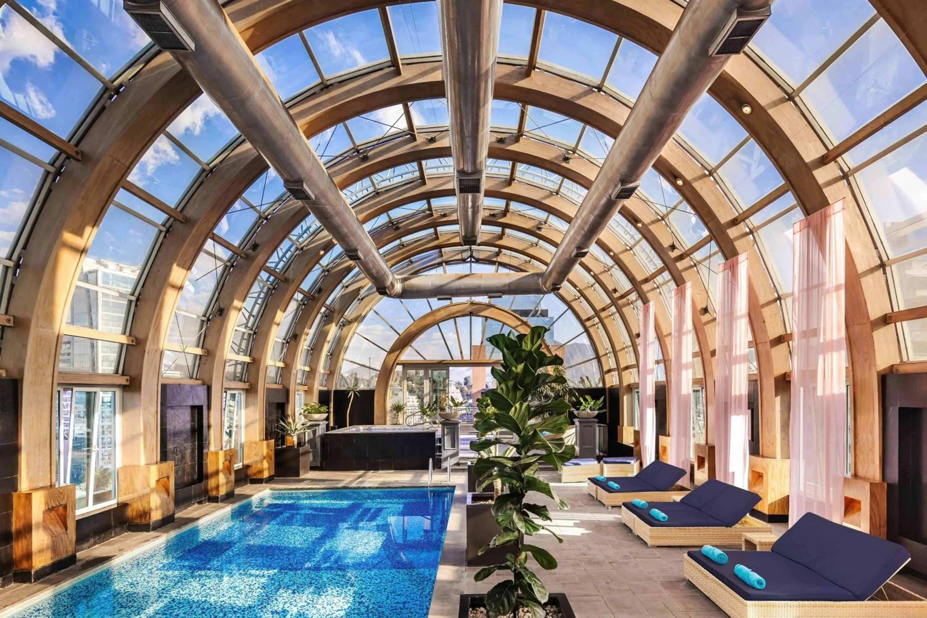 Swimming pool in The Ritz-Carlton, Santiago