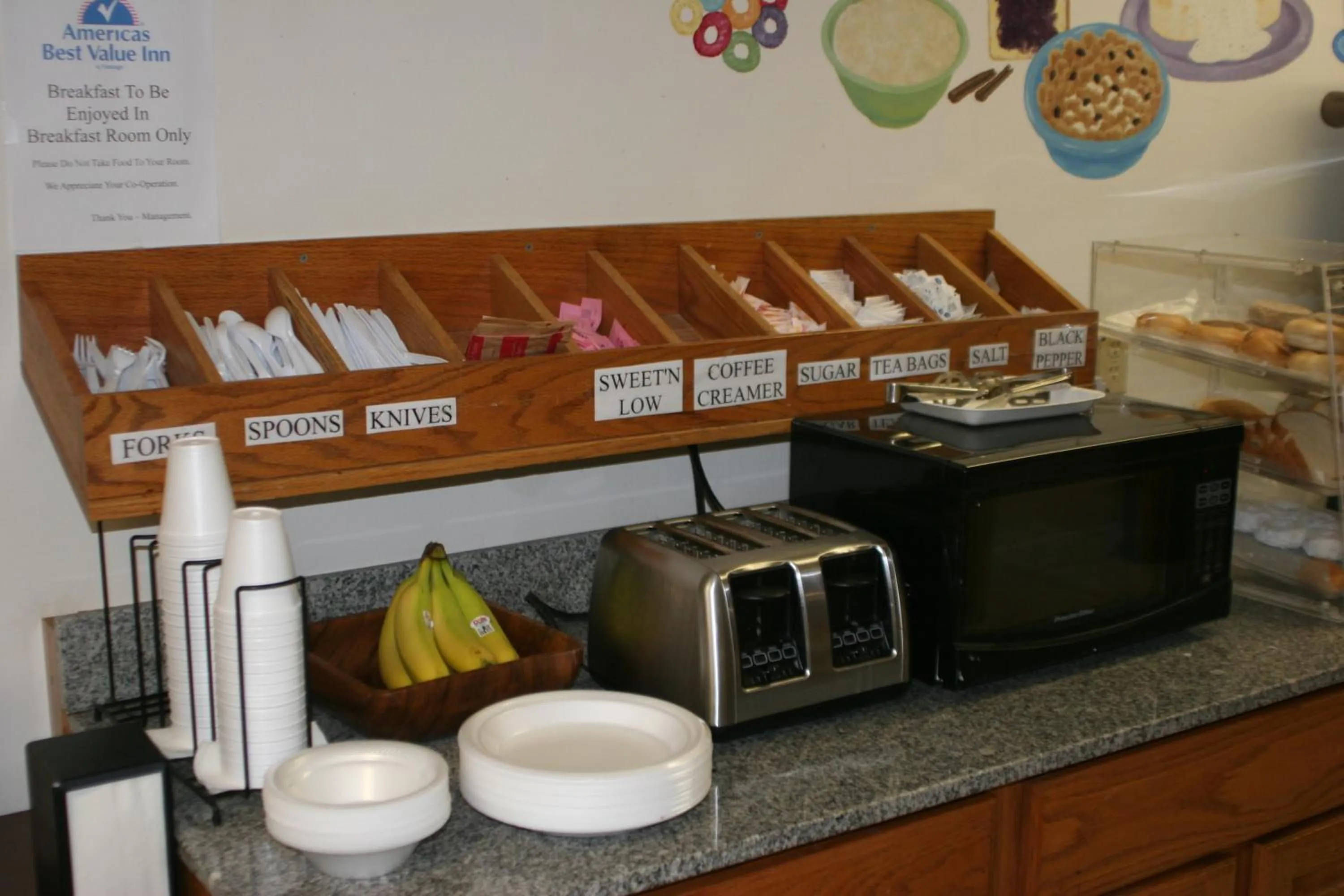 Food close-up in Americas Best Value Inn Ullin Mounds