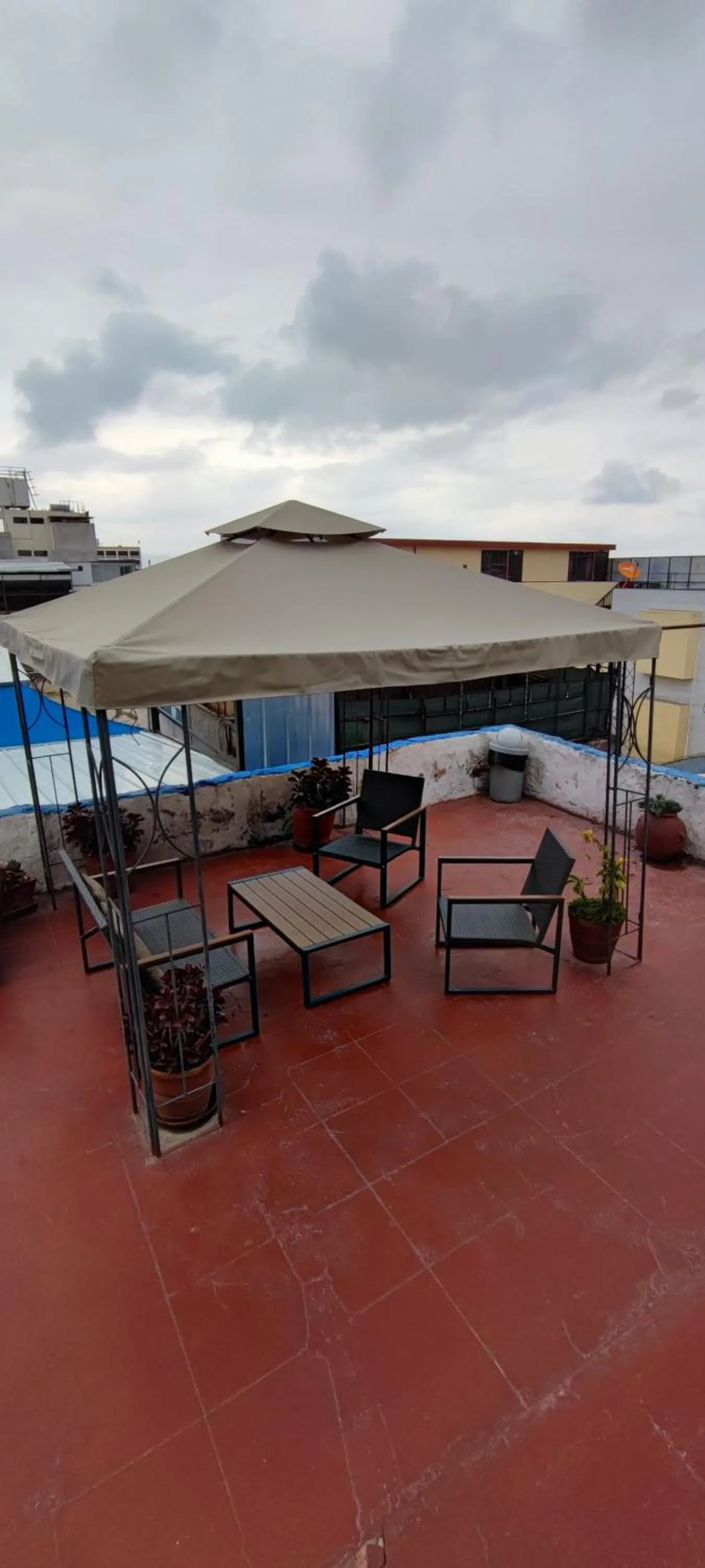 Balcony/Terrace in Flying Dog Hostel Arequipa