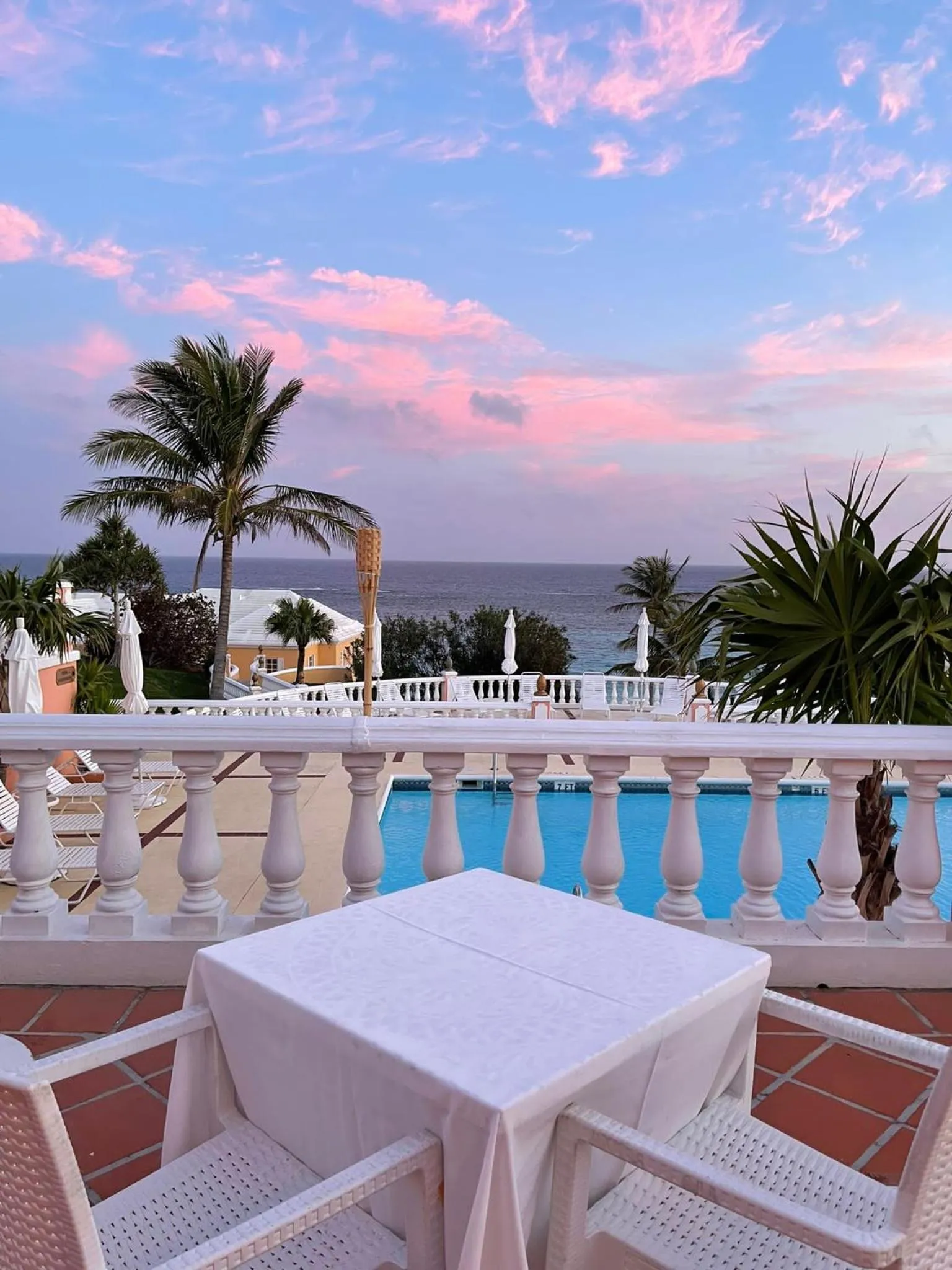 Balcony/Terrace in Coco Reef Bermuda