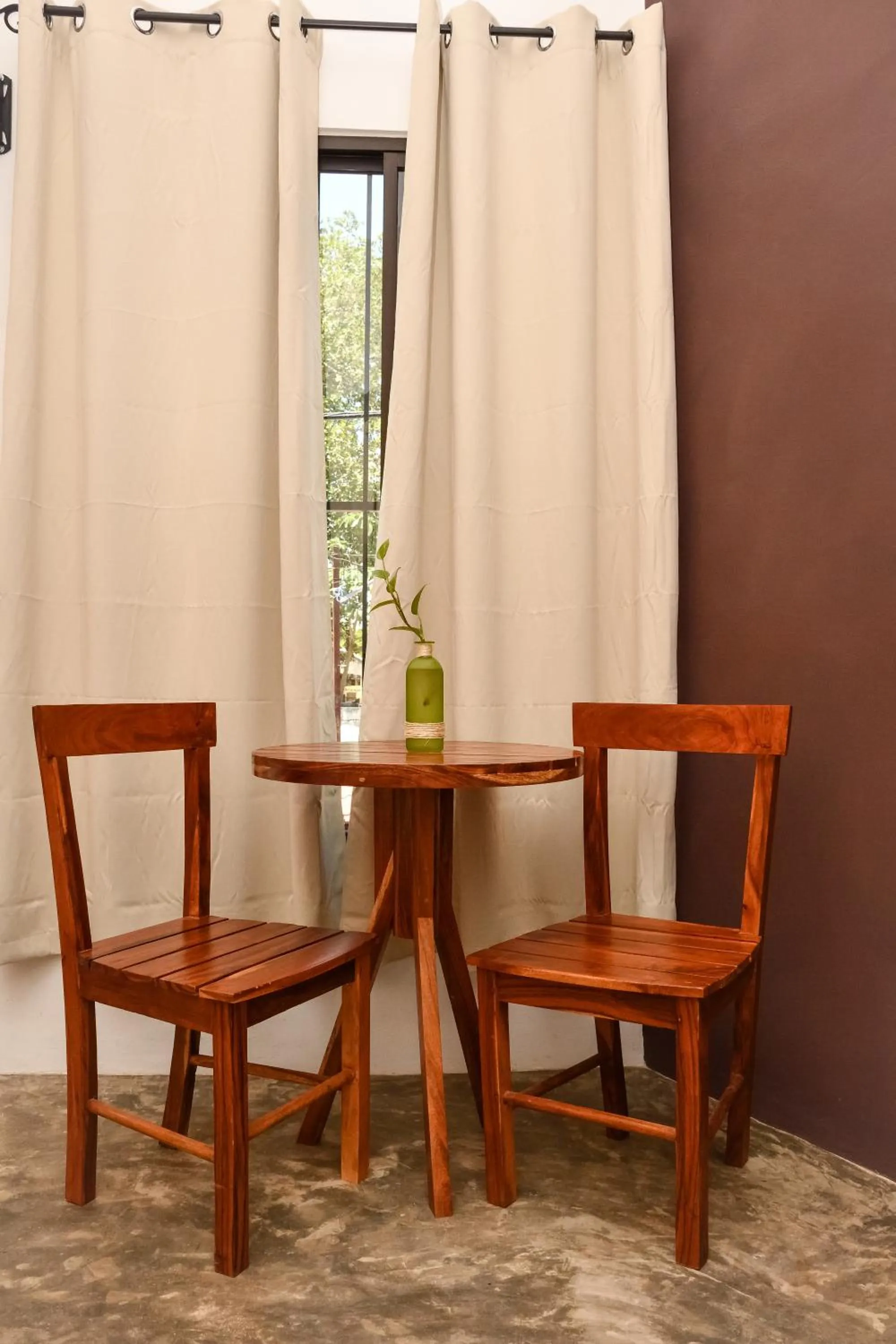Dining area in Casa Sisal Valladolid Yuc