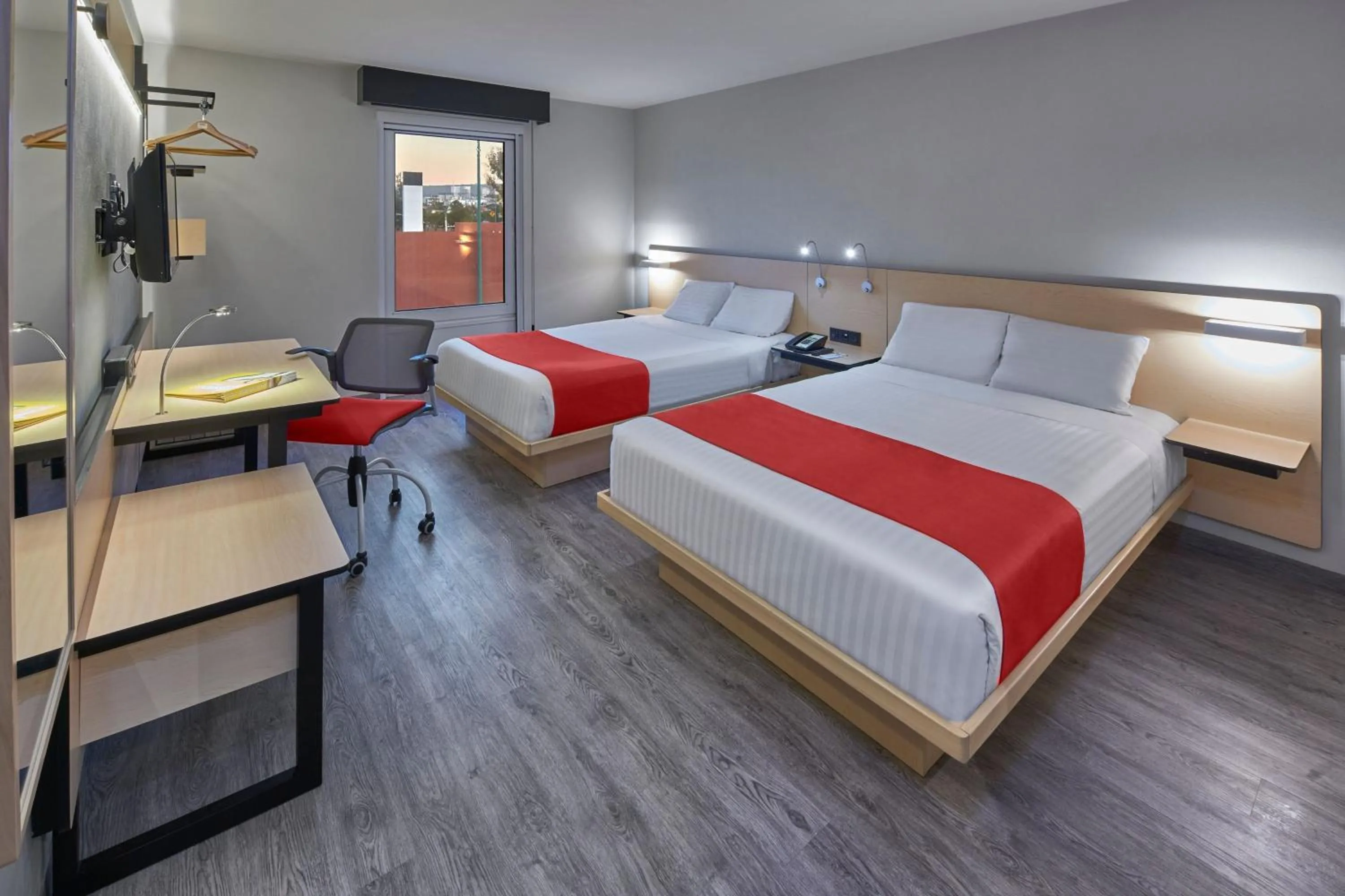 Bedroom, Bed in City Express by Marriott Veracruz