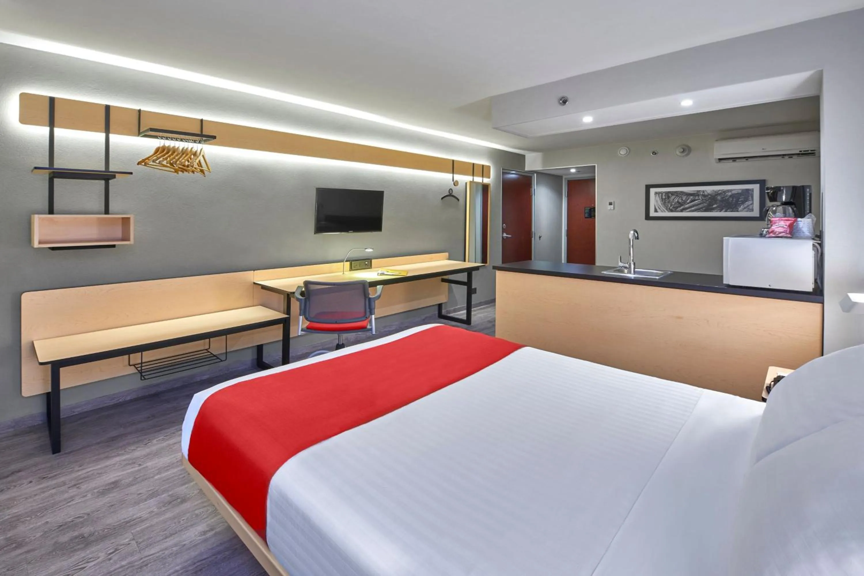 Bedroom, Bed in City Express by Marriott Veracruz