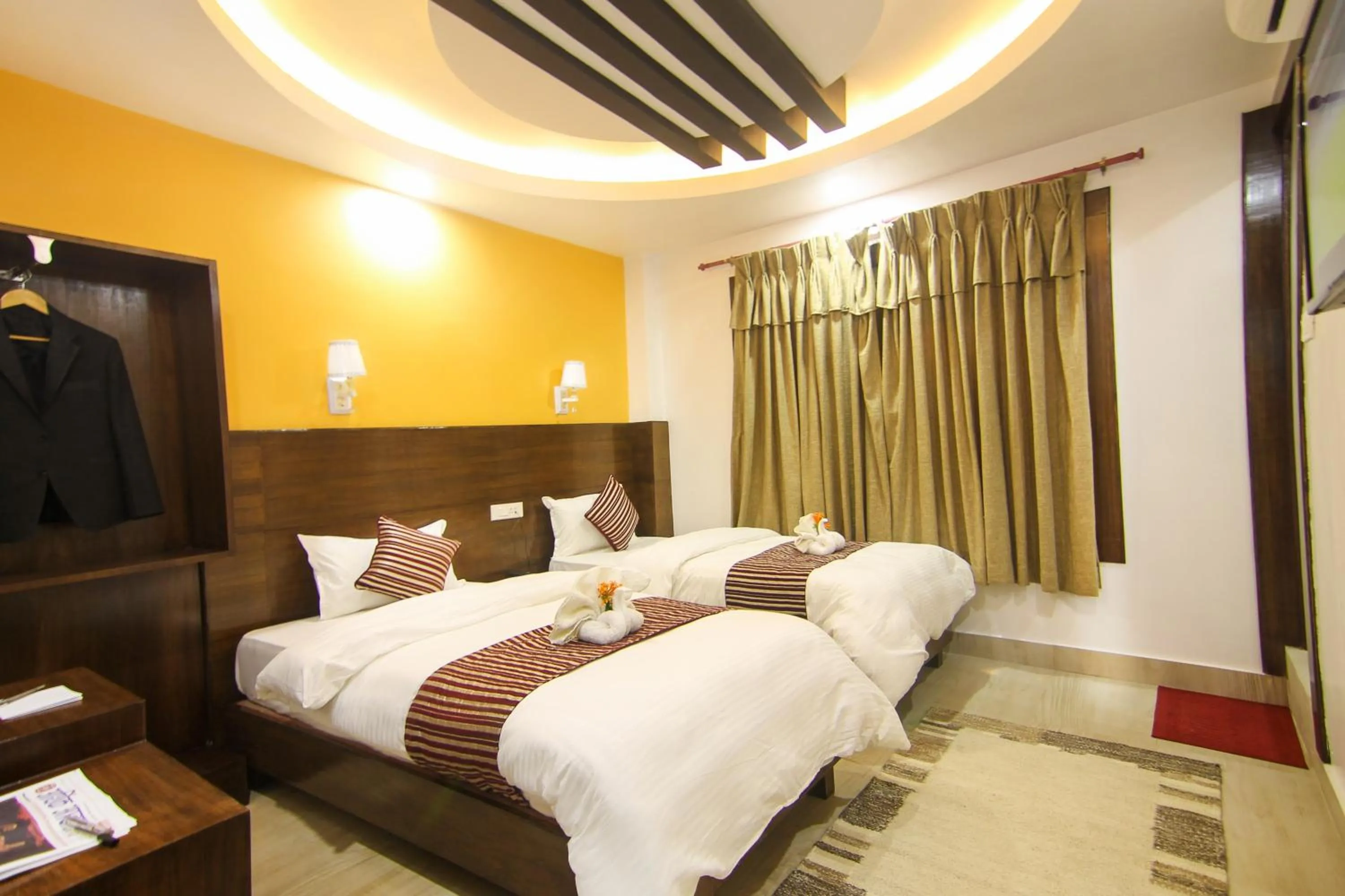 Bedroom, Bed in Hotel Lakeside Pvt. Ltd.