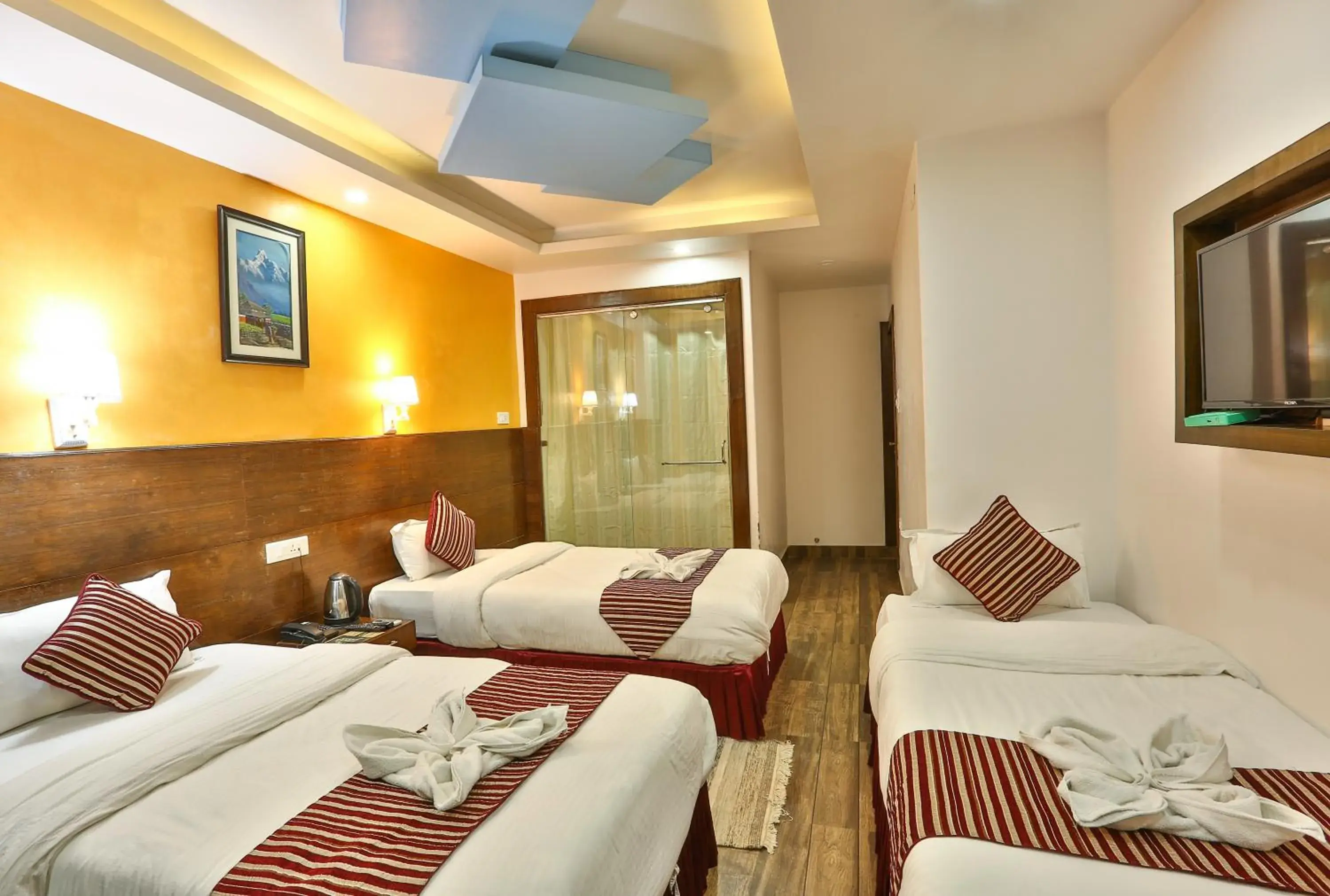 Deluxe Triple Room in Hotel Lakeside Pvt. Ltd. Deluxe Triple Room in Hotel Lakeside Pvt. Ltd.