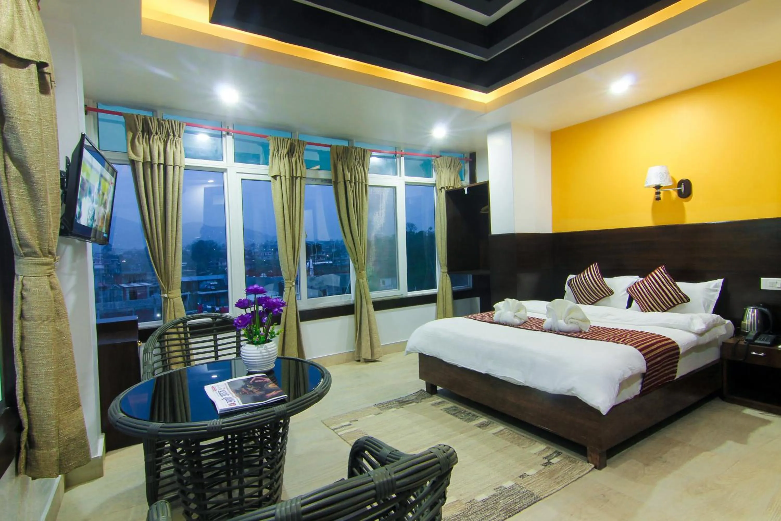 Bedroom, Bed in Hotel Lakeside Pvt. Ltd.